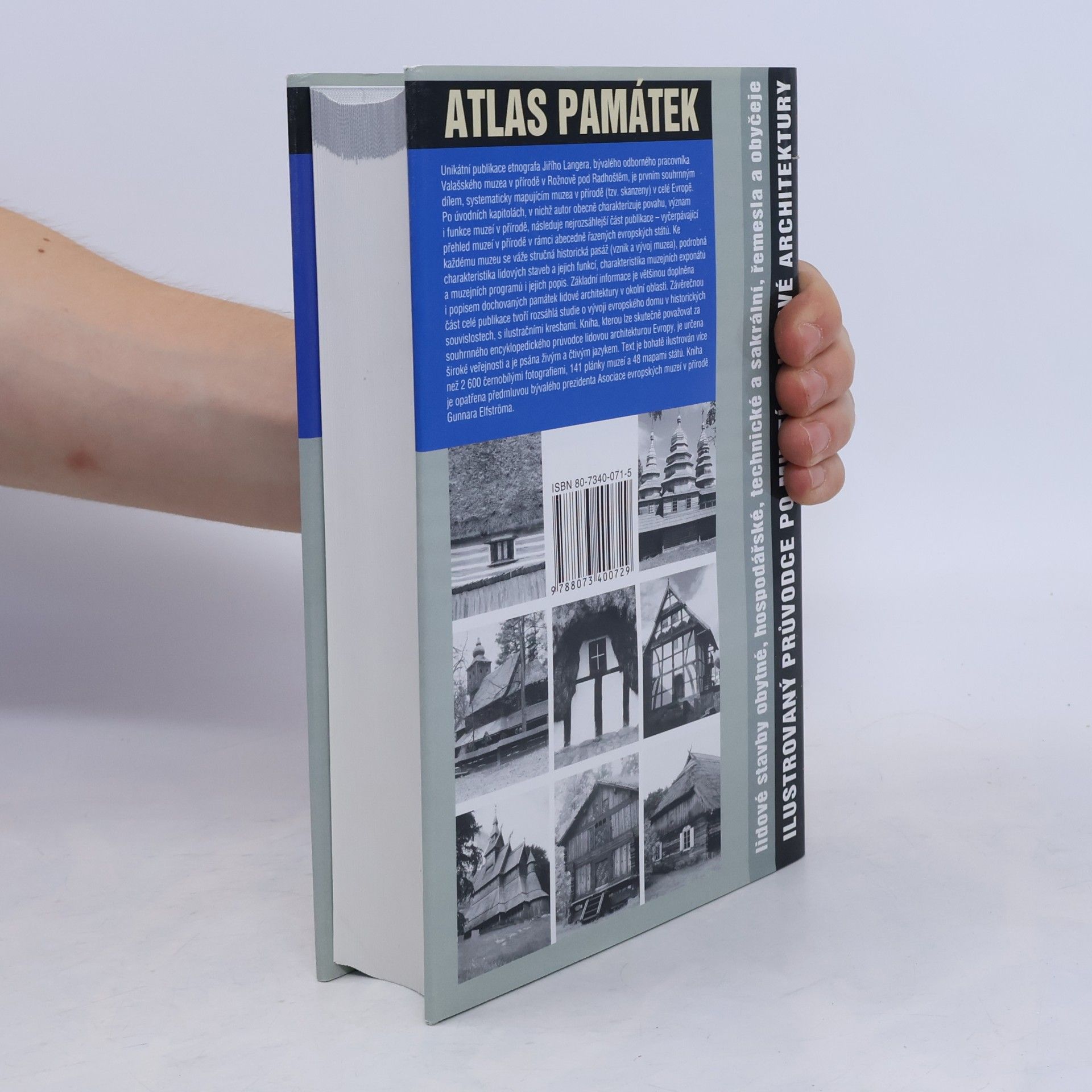 Jiri M Langer Atlas památek. Evropská muzea v přírodě