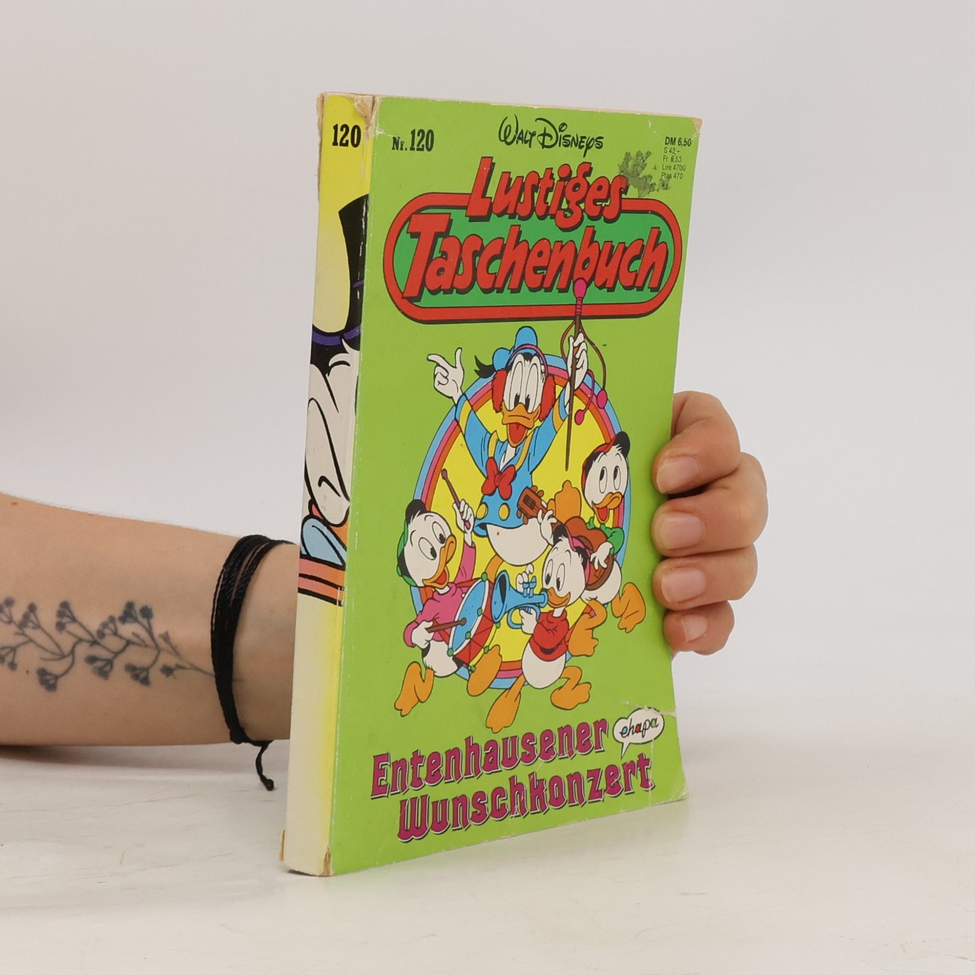 Walt Disney Lustiges Taschenbuch 120. Entenhausener Wunschkonzert