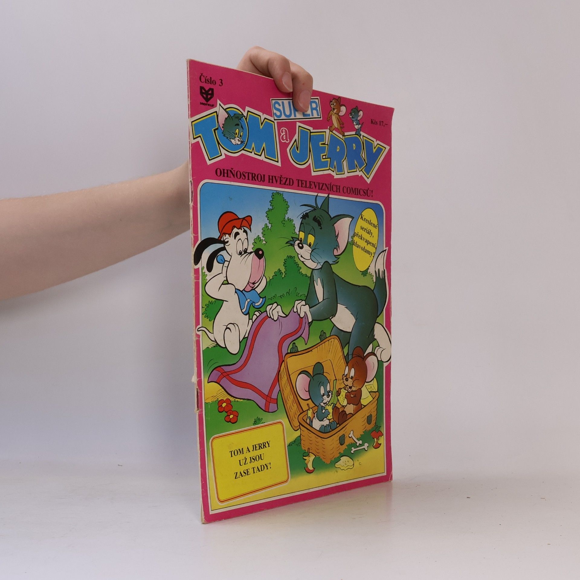 Kolektiv autorů Super Tom a Jerry. Ohňostroj hvězd televizních comicsů!