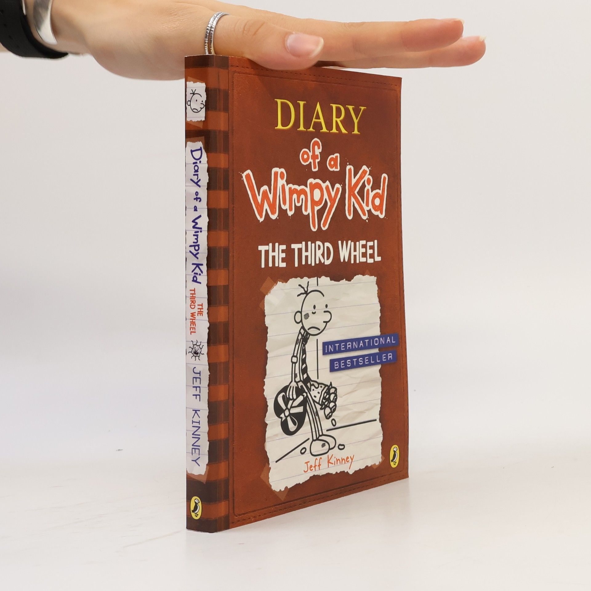 Jeff Kinney Diary of a wimpy kid. The third wheel