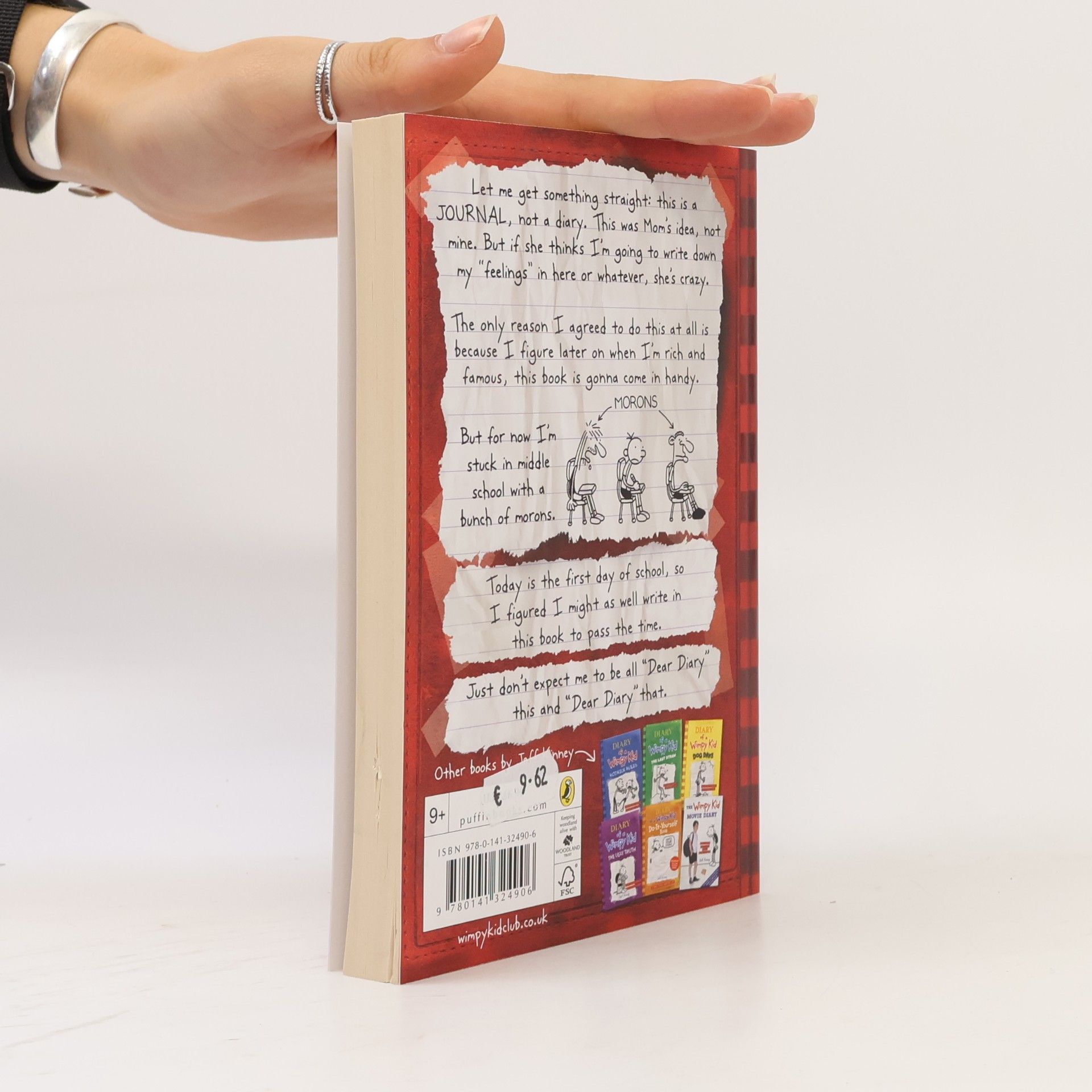 Jeff Kinney Diary of a Wimpy Kid 1