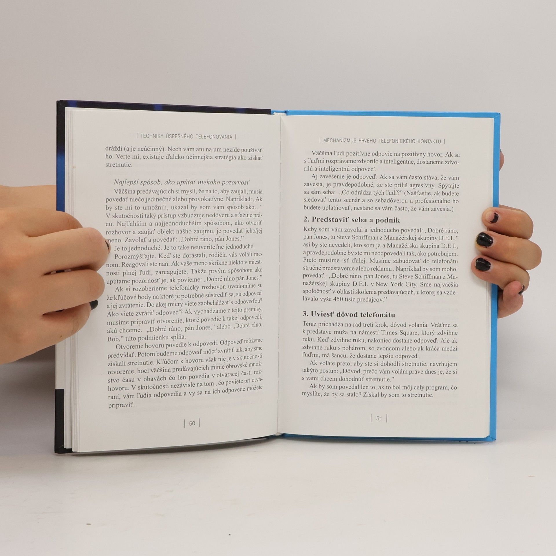 Stephan Schiffman Techniky úspešného telefonovania