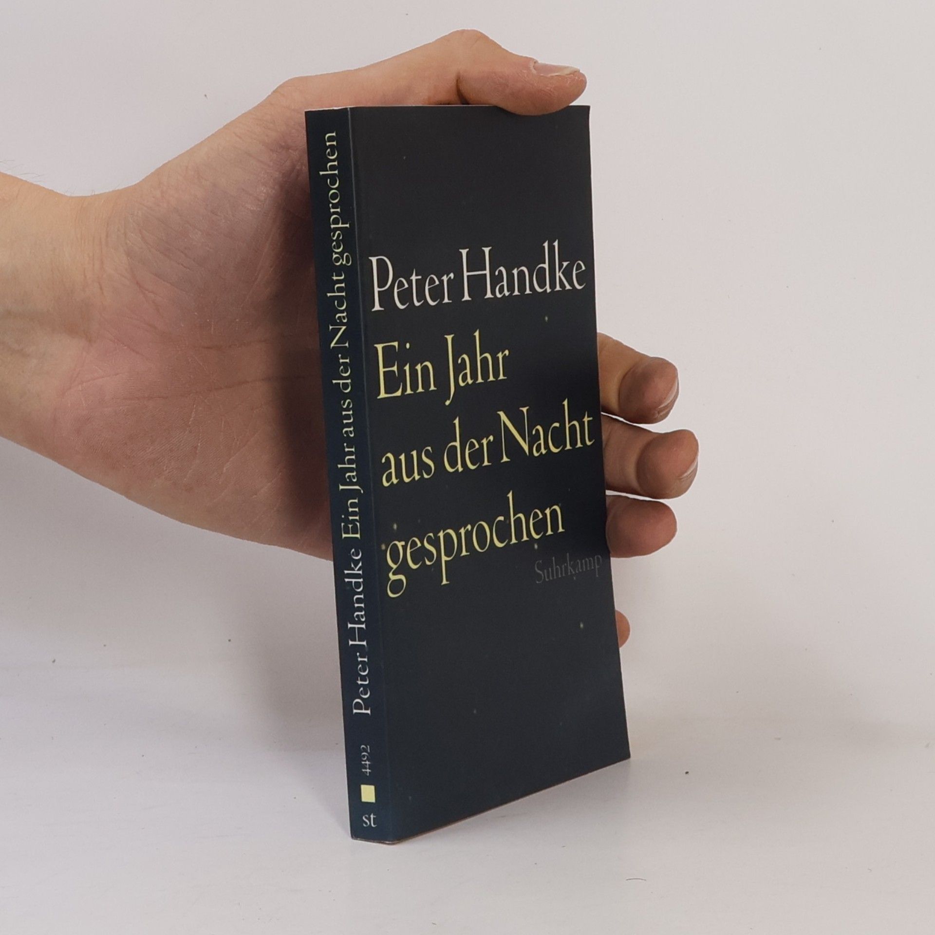 Peter Handke Ein Jahr aus der Nacht gesprochen
