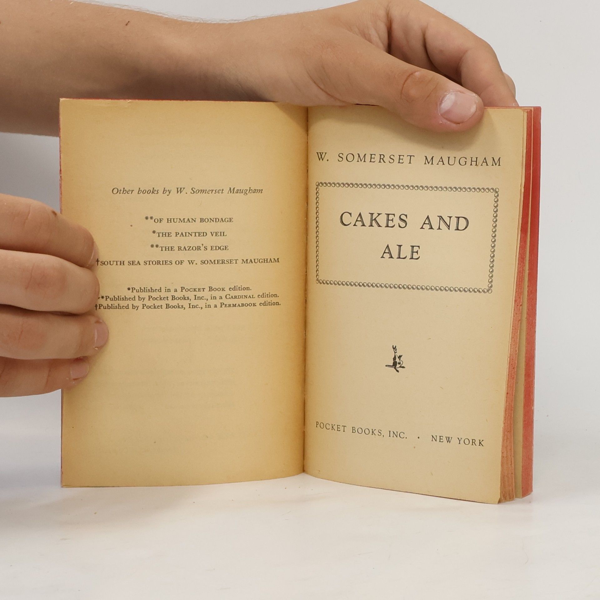 William Somerset Maugham Cakes and Ale