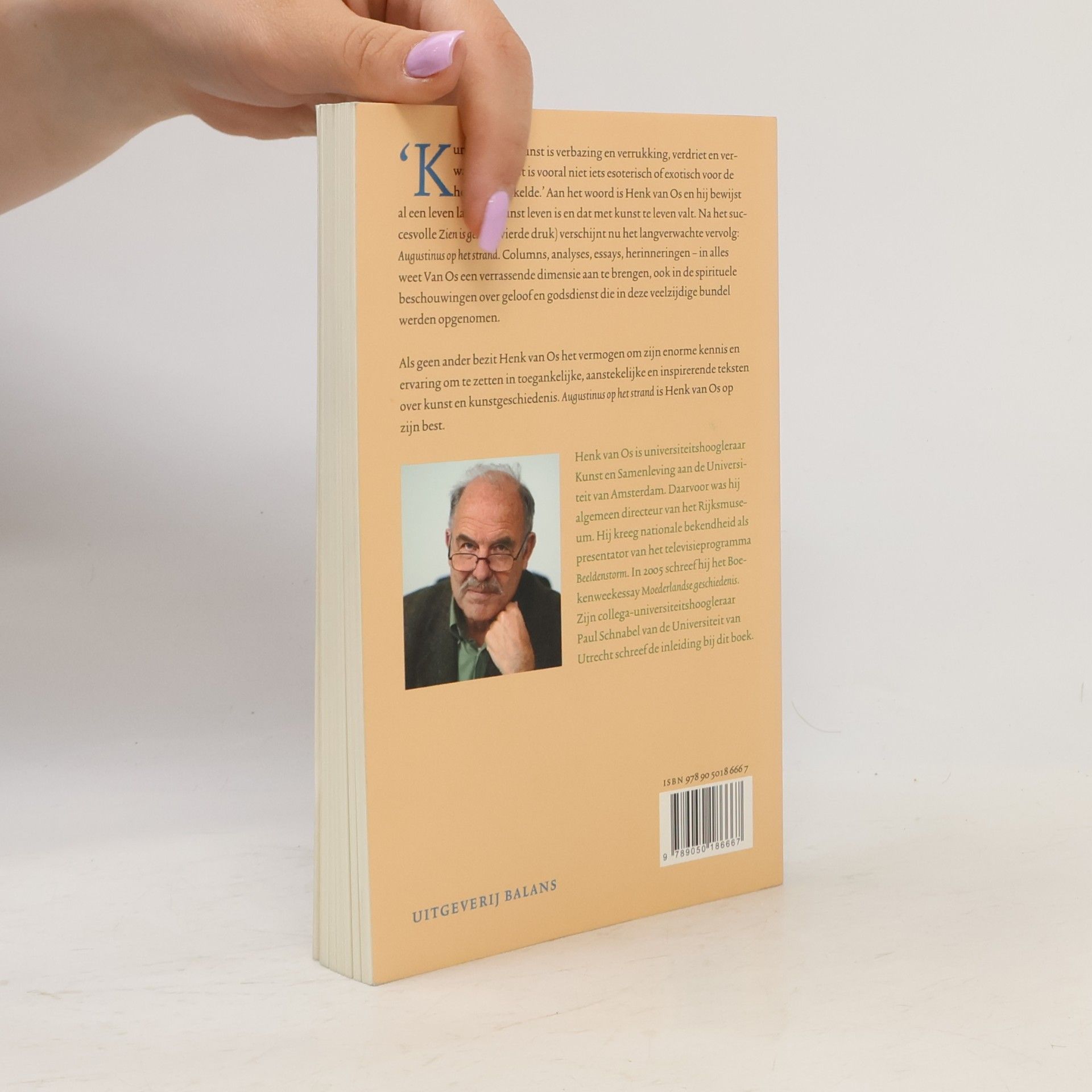 Henk van Os Augustinus op het strand