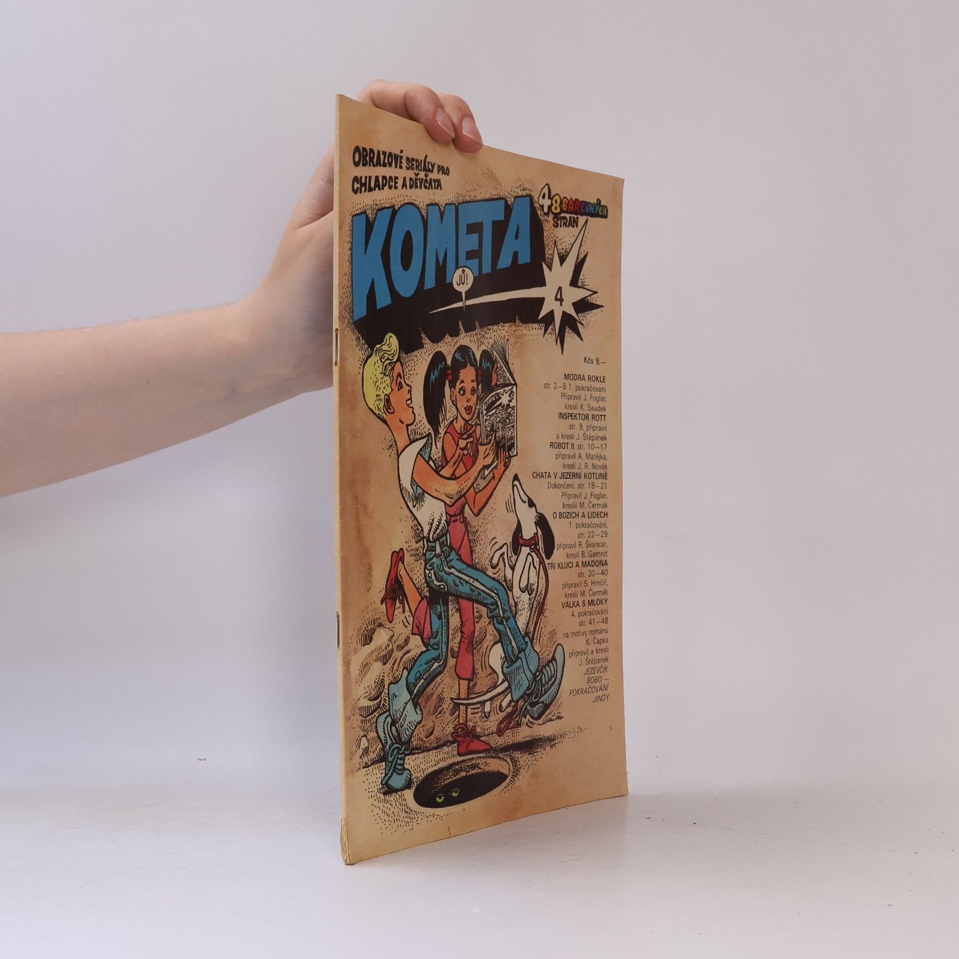 Kája Saudek Kometa 4/1989