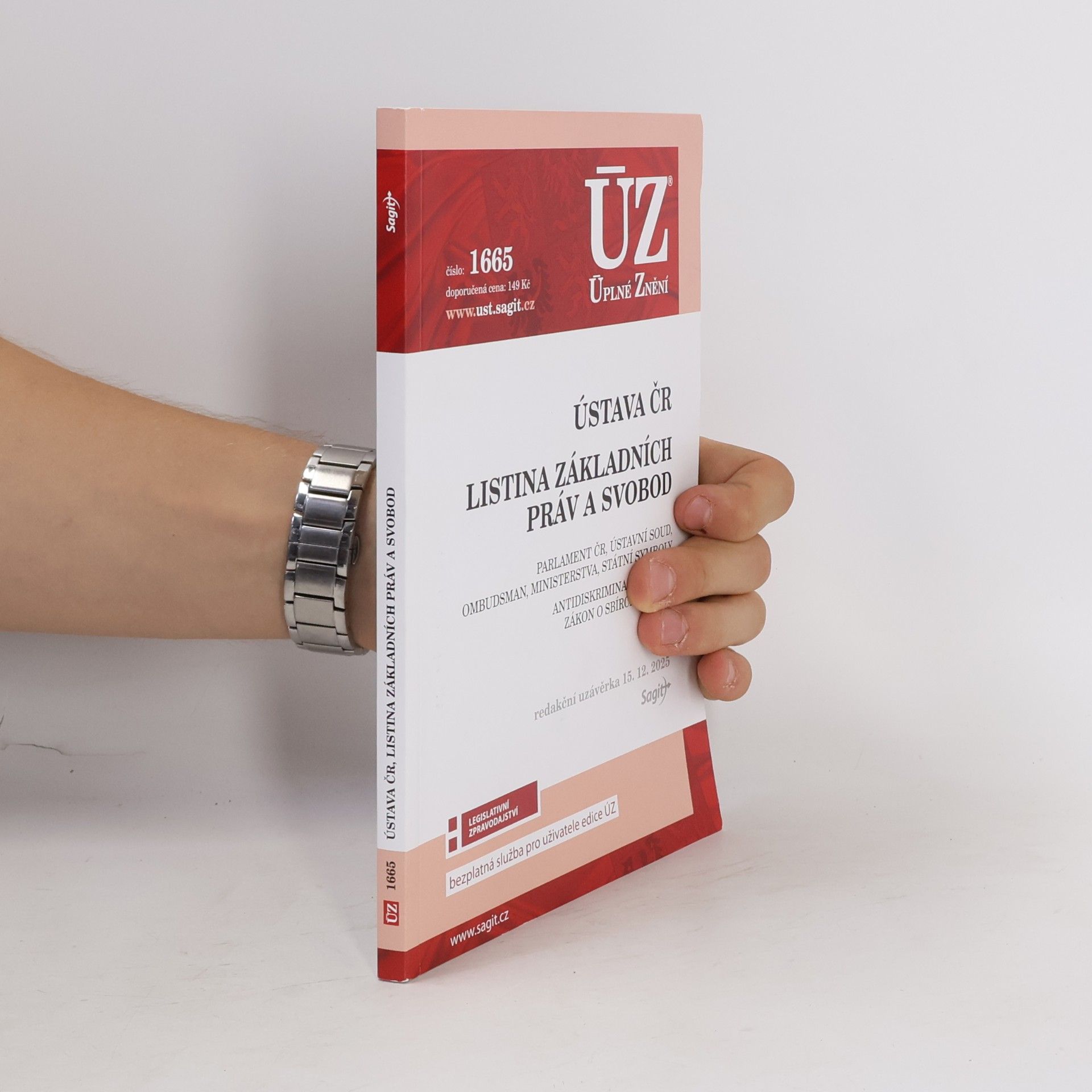 Autores varios ÚZ 1665: Ústava ČR, Listina základních práv a svobod