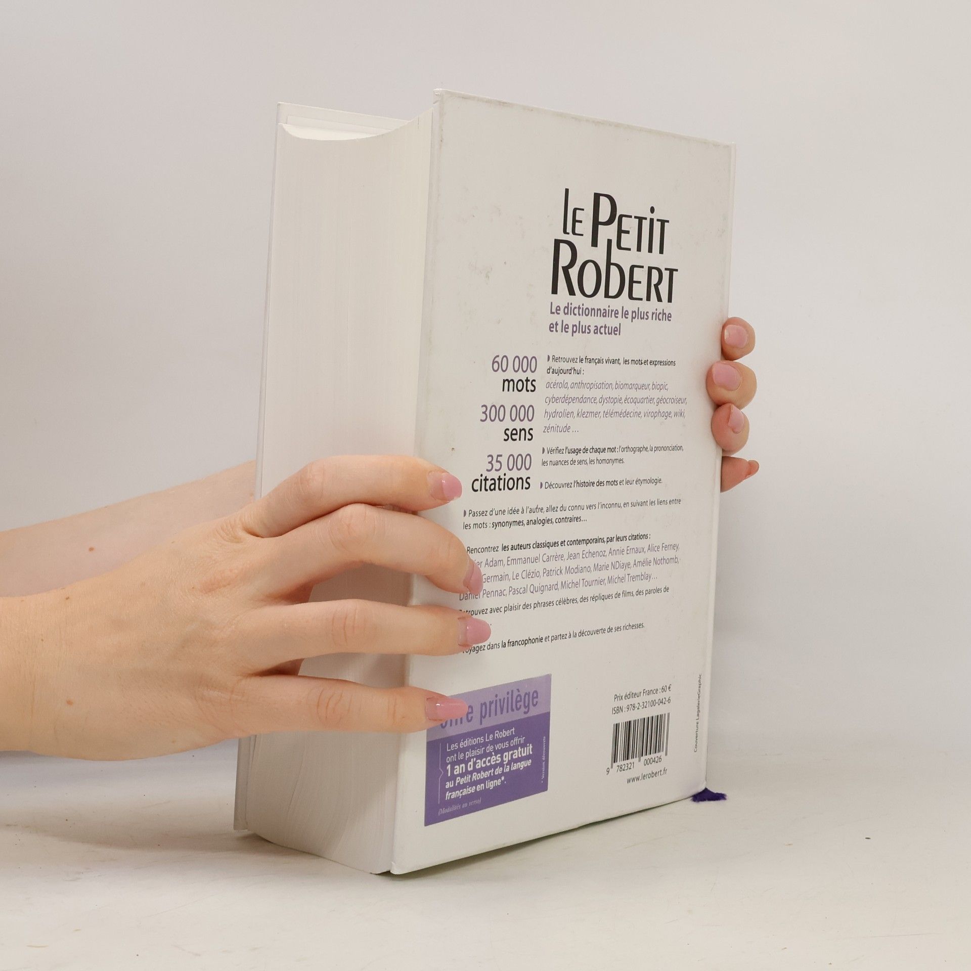 Collectif d'auteurs Le petit Robert : dictionnaire alphabétique et analogique de la langue française