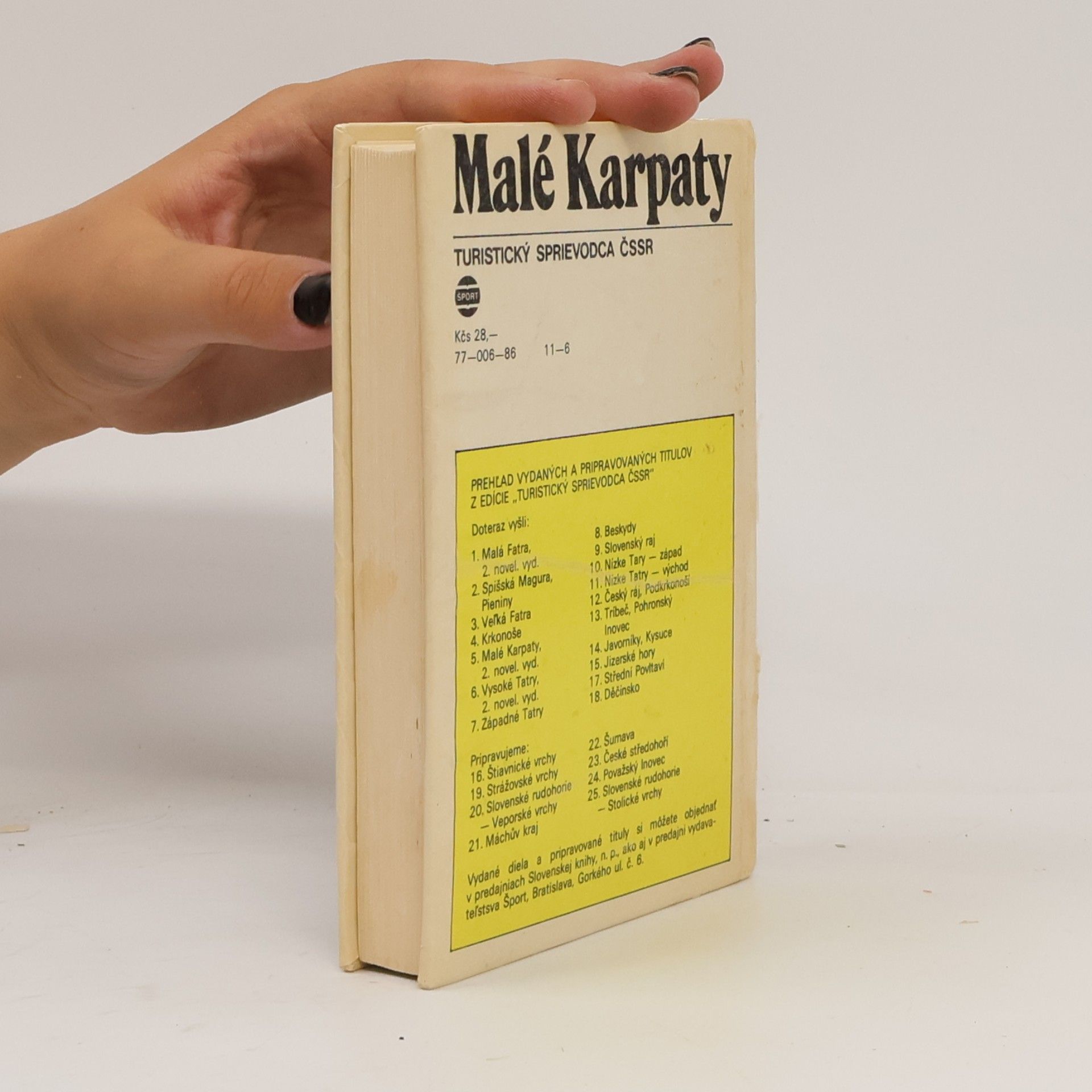 Jozef Szomolányi Malé Karpaty