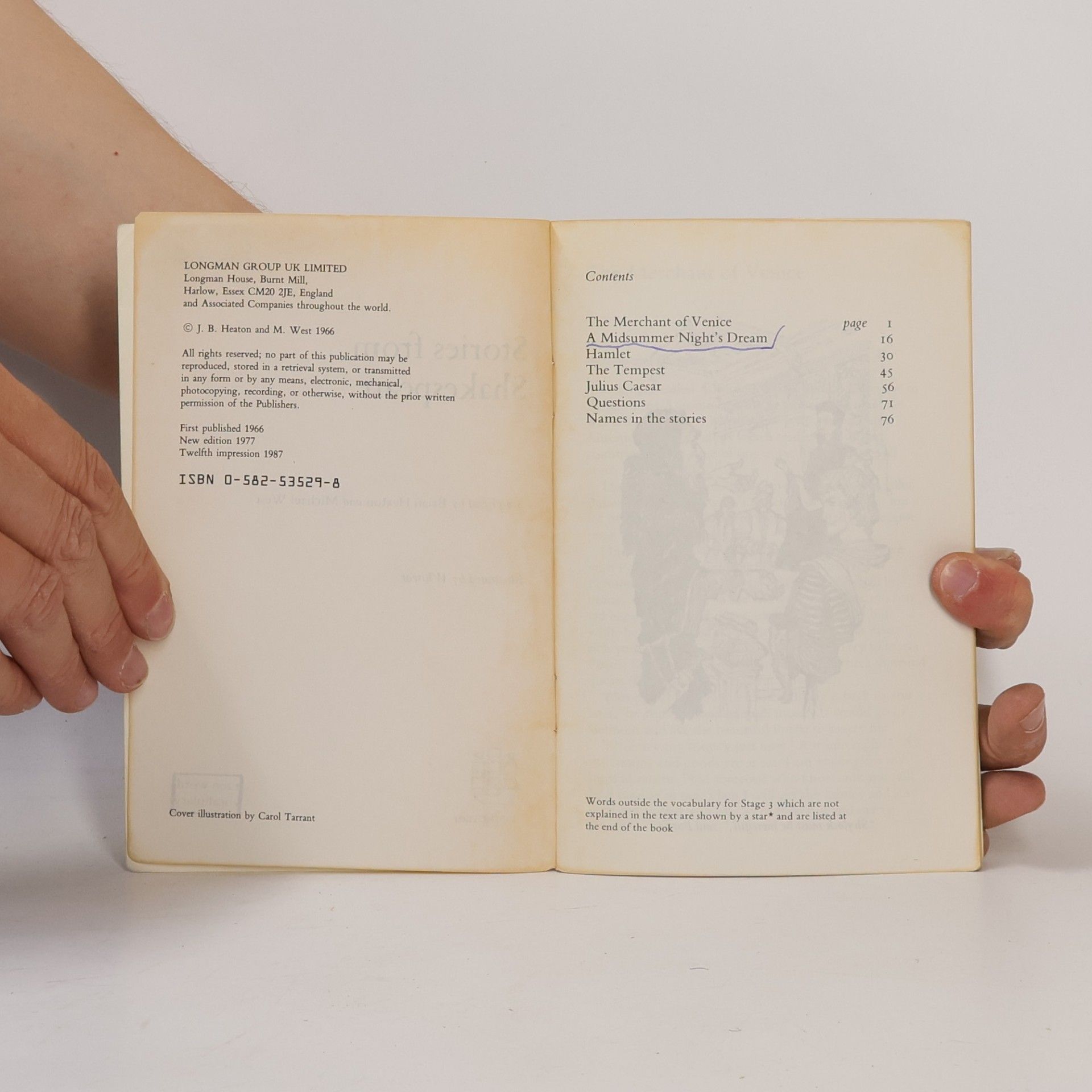 Whitear Stories from Shakespeare