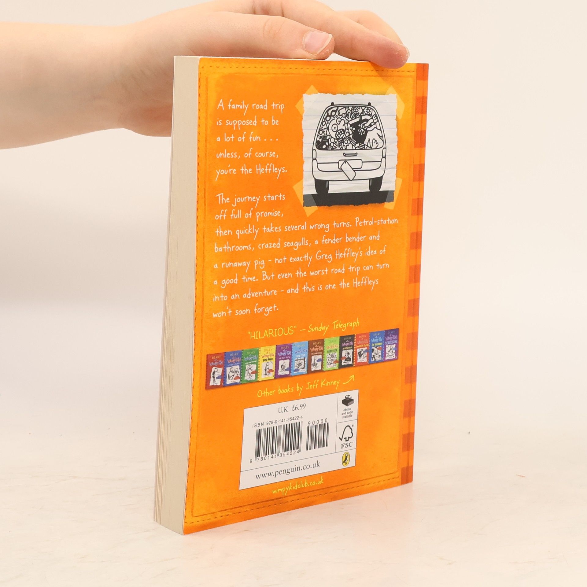 Jeff Kinney Diary of a wimpy kid. The long haul