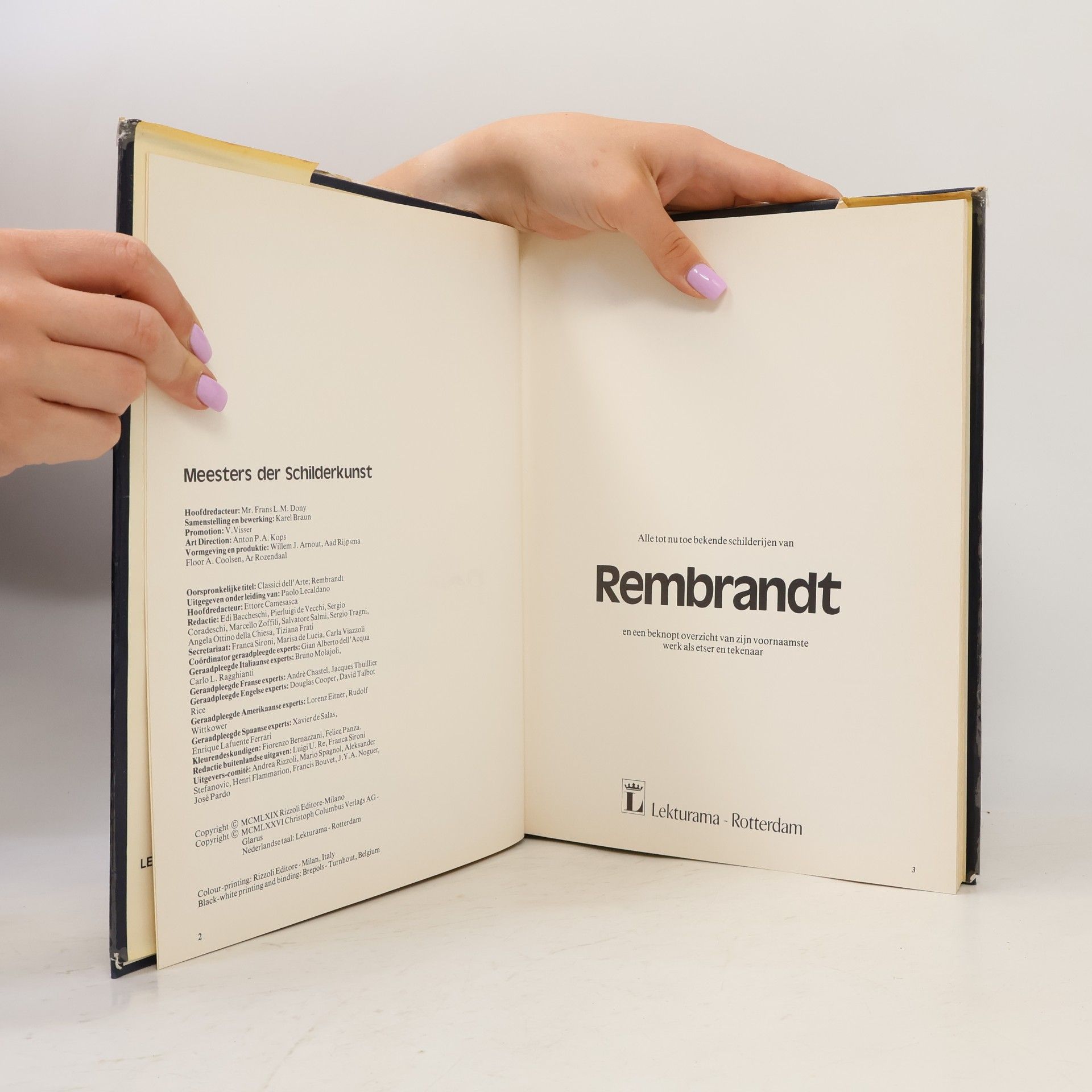 Collectif d'auteurs Het komplete werk van Rembrandt