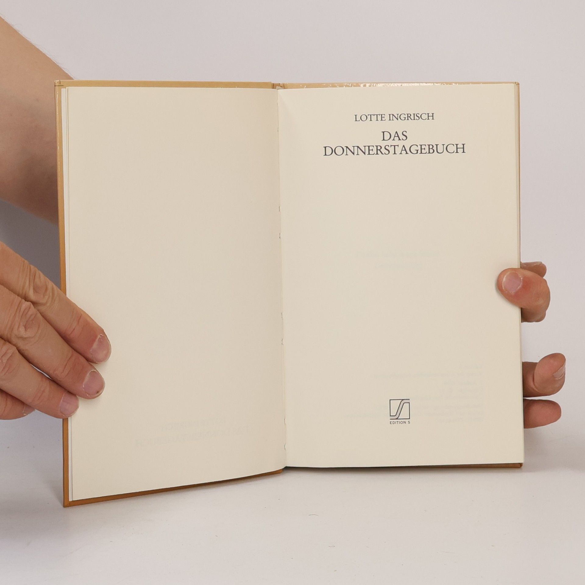 Lotte Ingrisch Das Donnerstagebuch