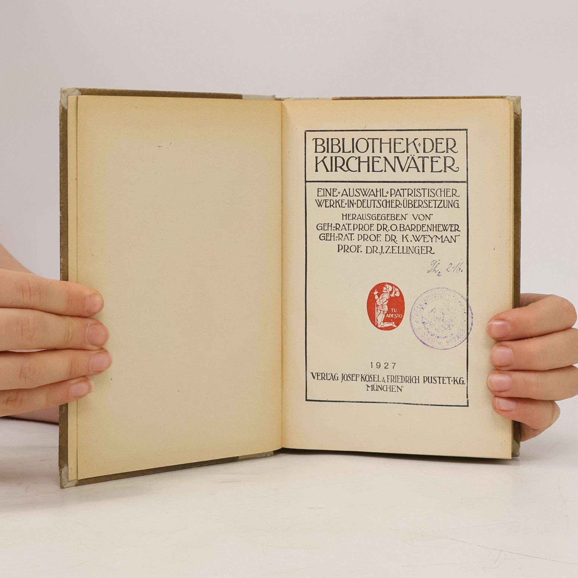 Auteurscollectief Bibliothek der Kirchenväter