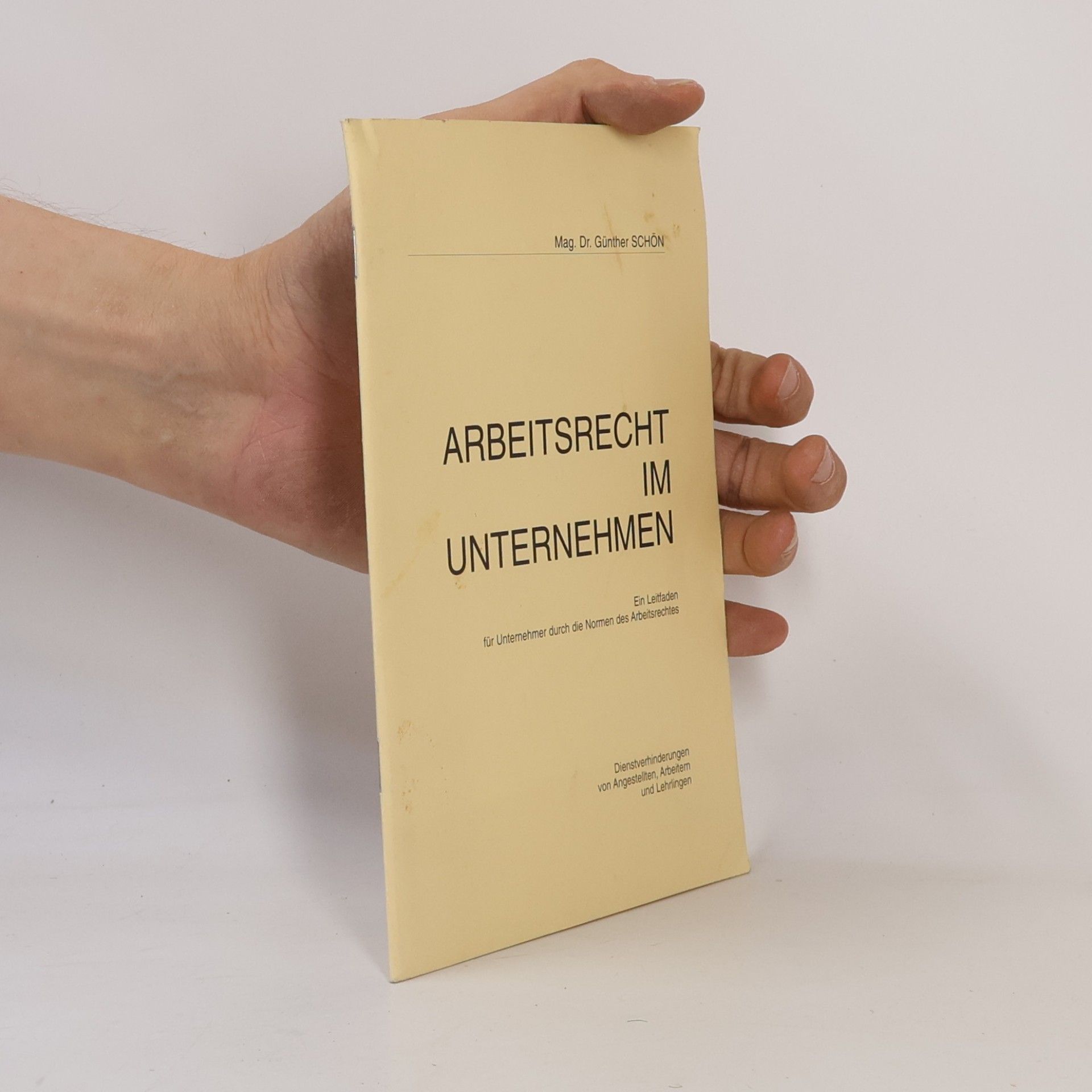 Arbeitsrecht im Unternehmen