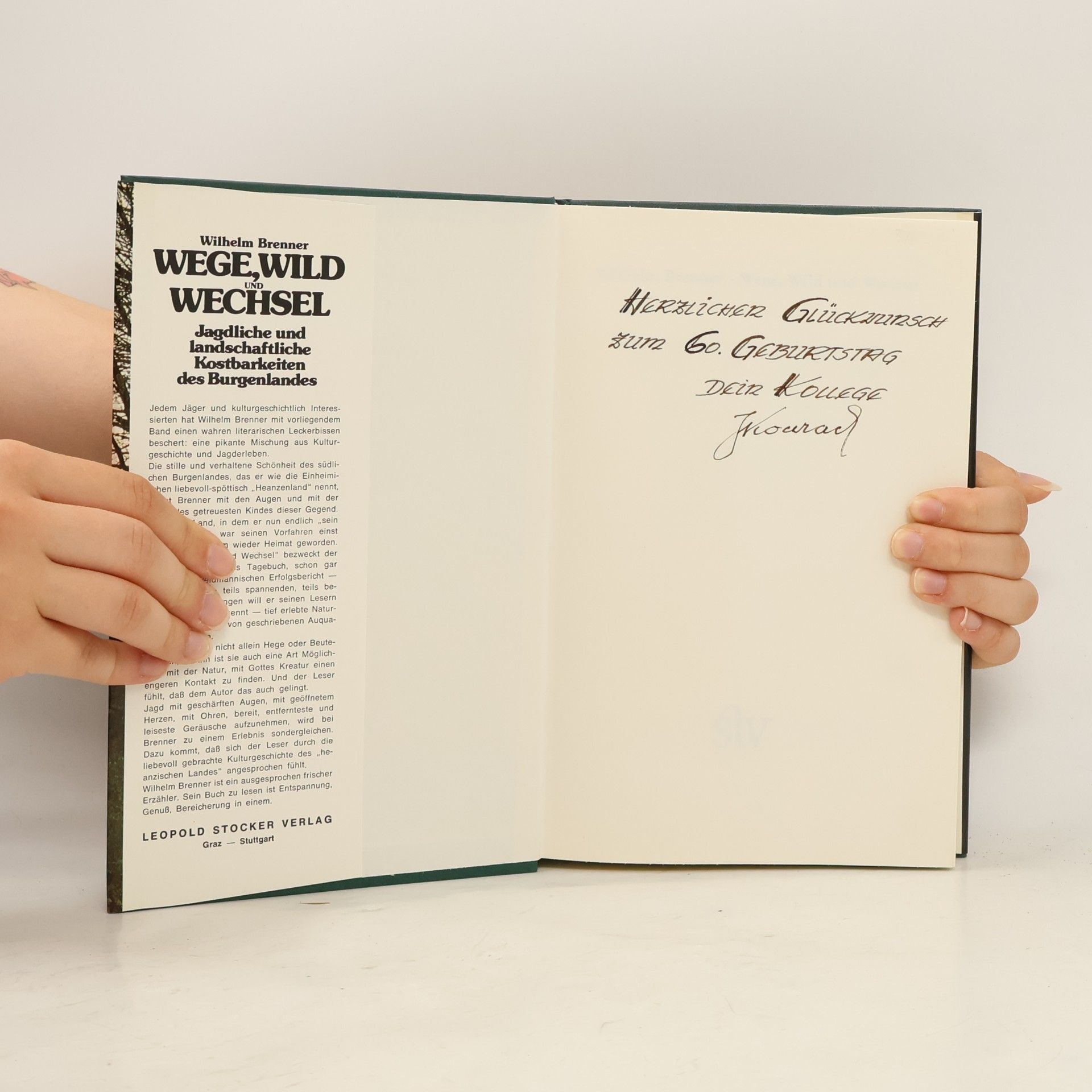 Wilhelm Brenner Wege, Wild und Wechsel