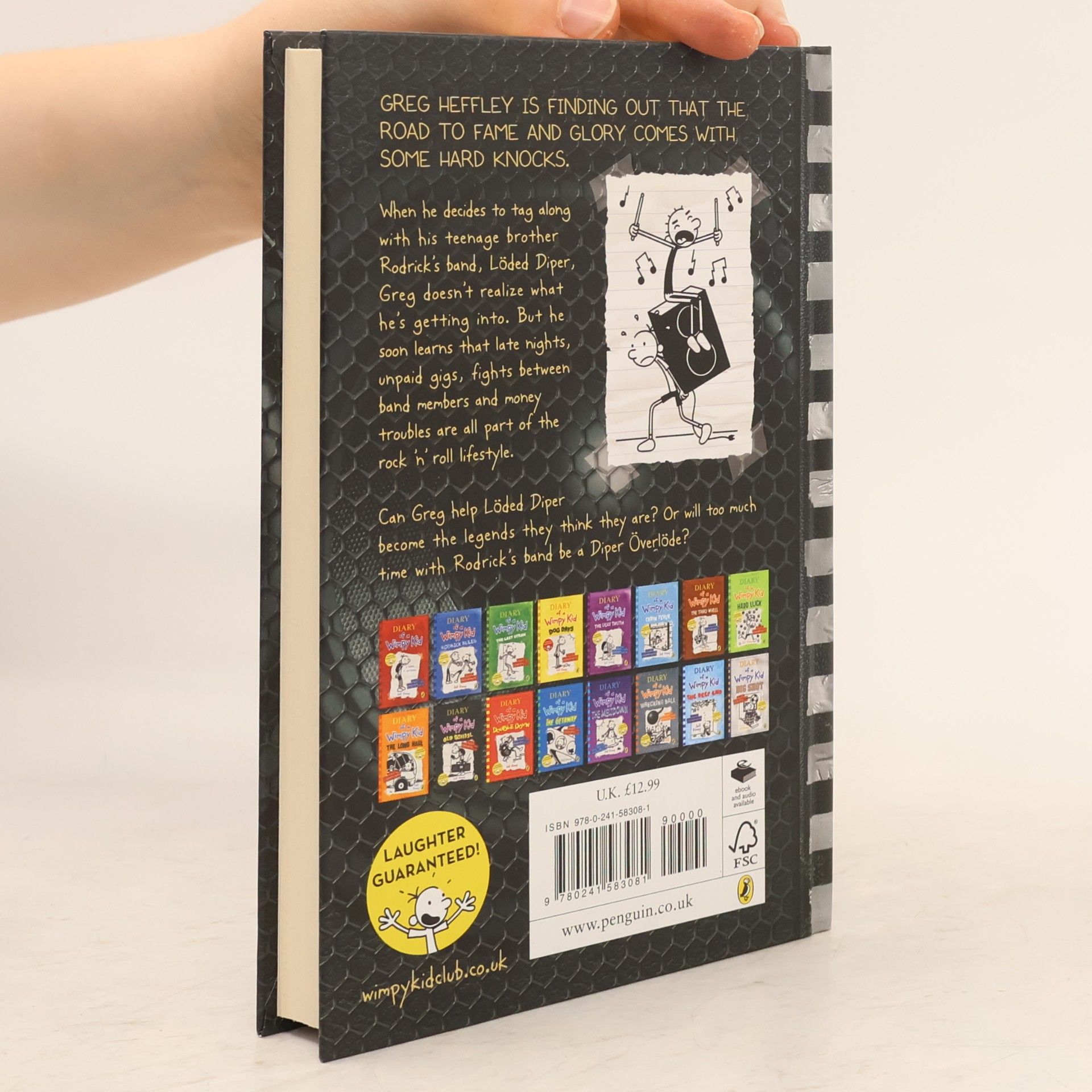Jeff Kinney Diary of a wimpy kid. Diper Överlöde