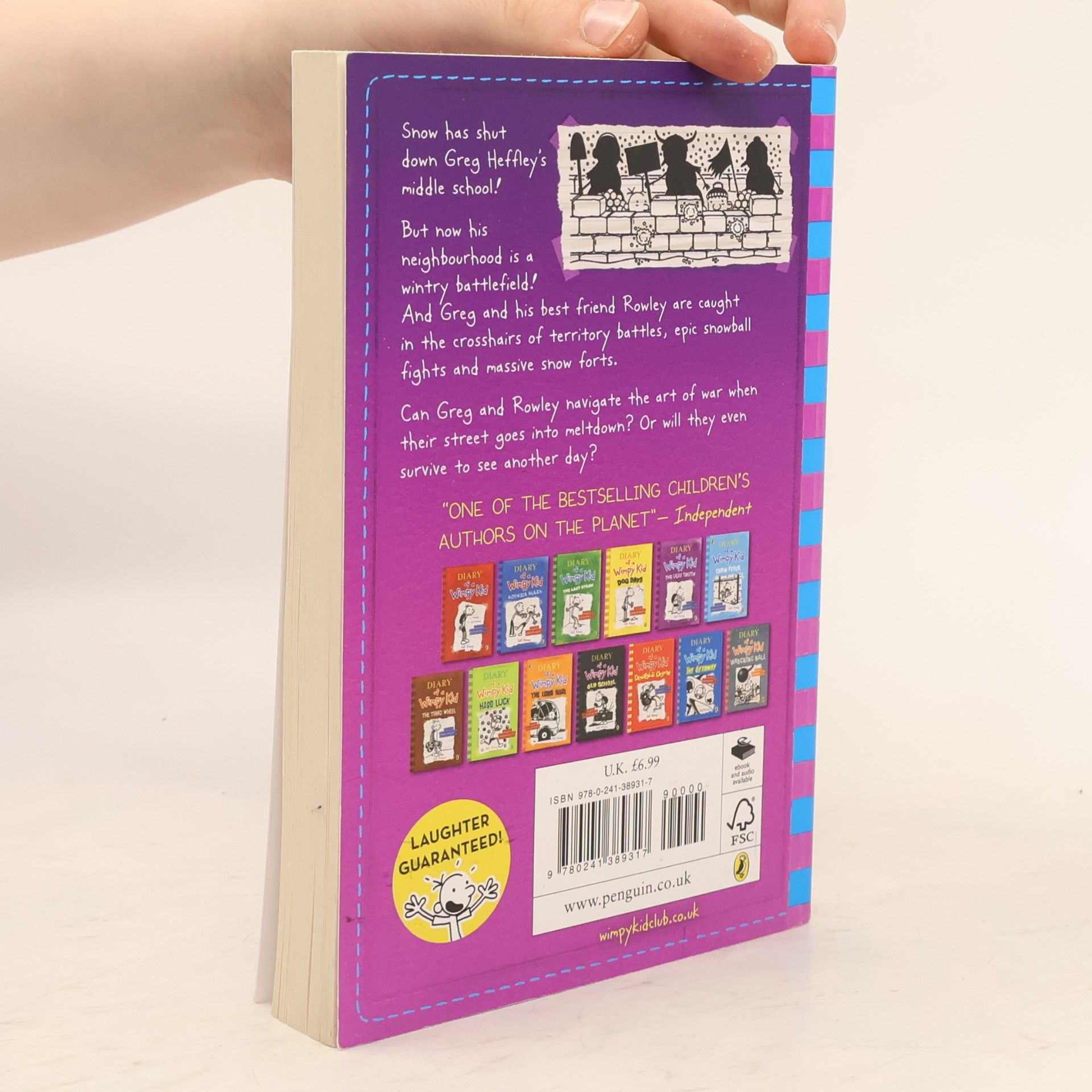 Jeff Kinney Diary of a Wimpy Kid. The meltdown