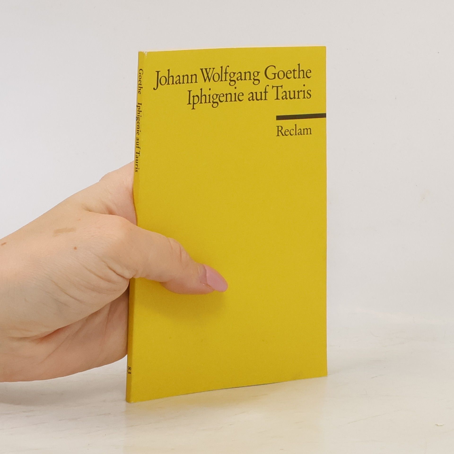 Johann Wolfgang von Goethe Iphigenie auf Tauris