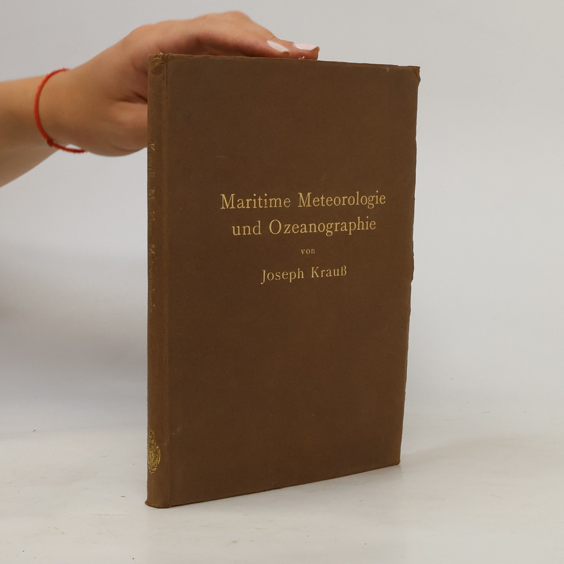 Joseph Krauss Maritime Meteorologie und Ozeanographie