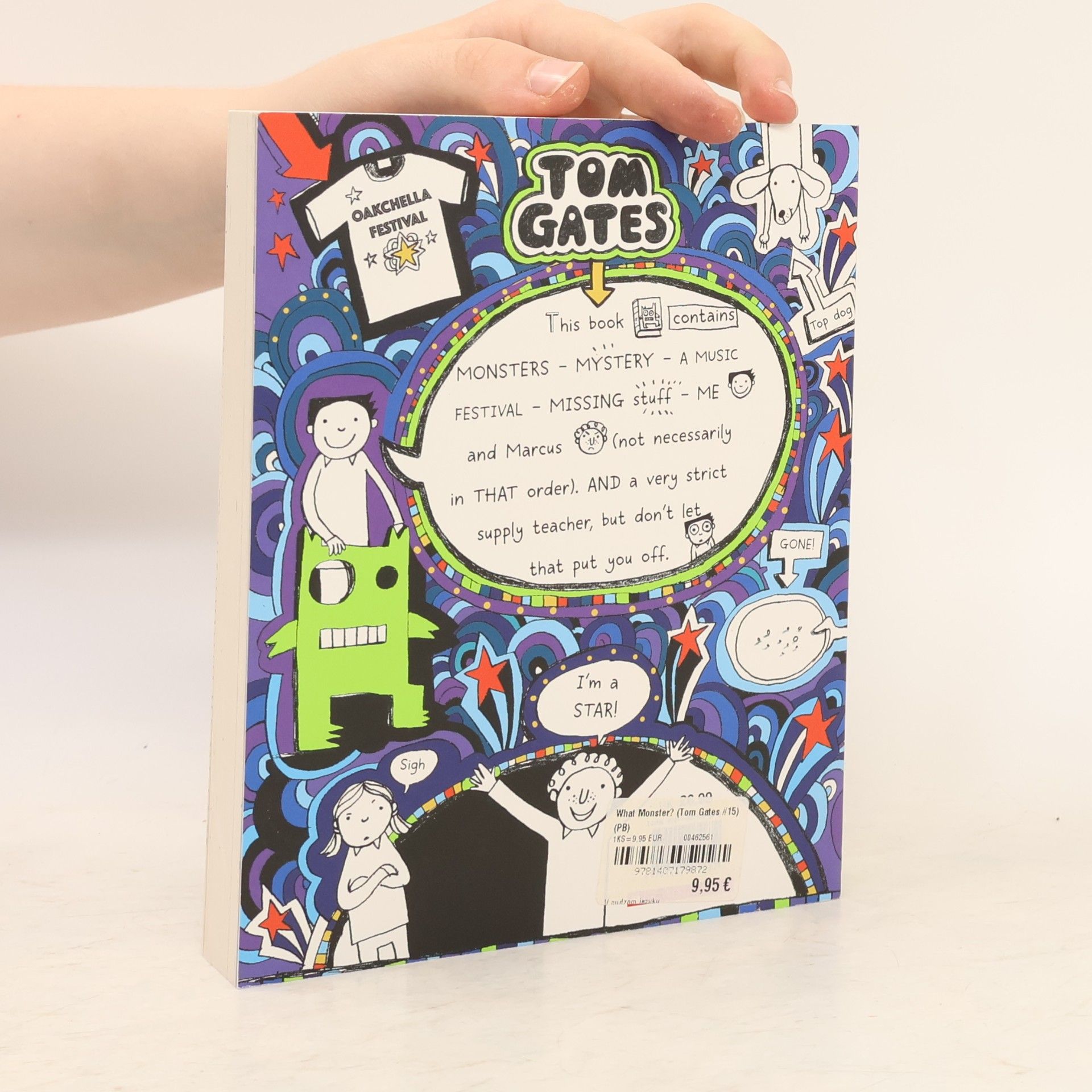 Liz Pichon Tom Gates. What Monster?