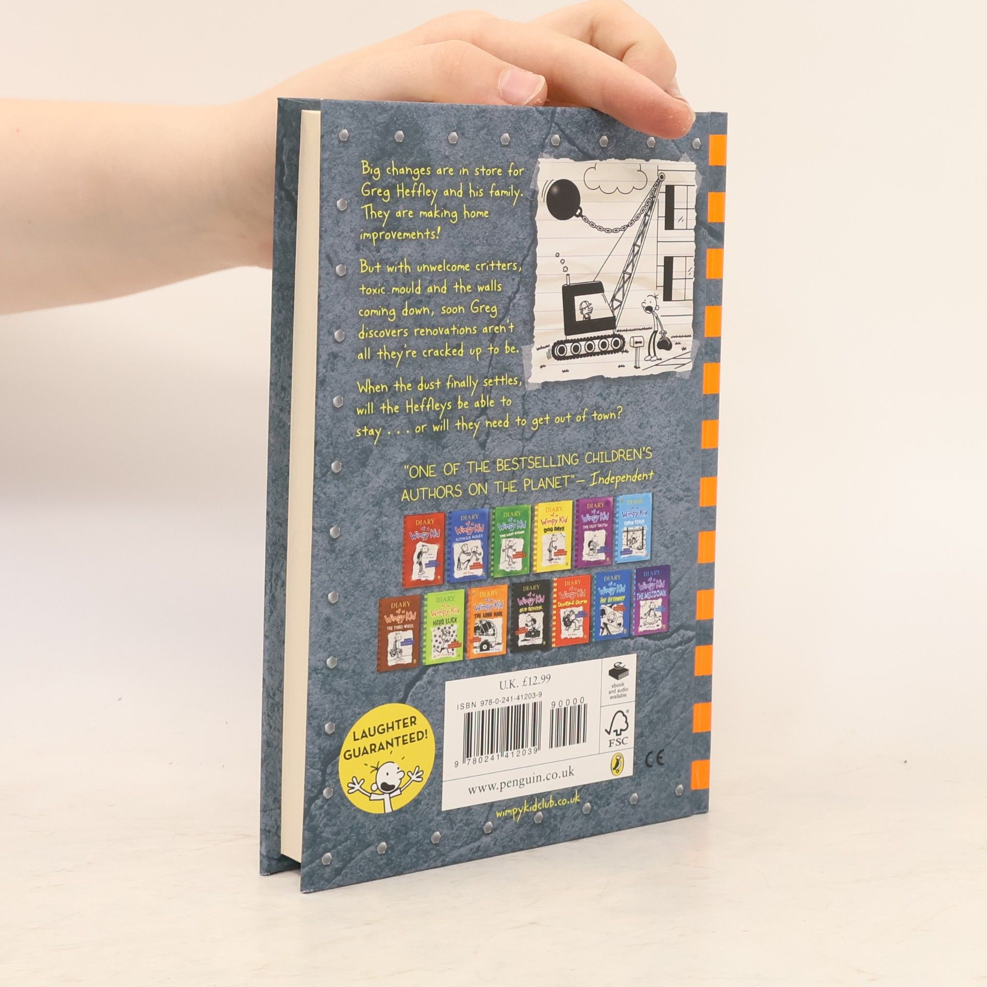 Jeff Kinney Diary of a Wimpy Kid. Wrecking ball