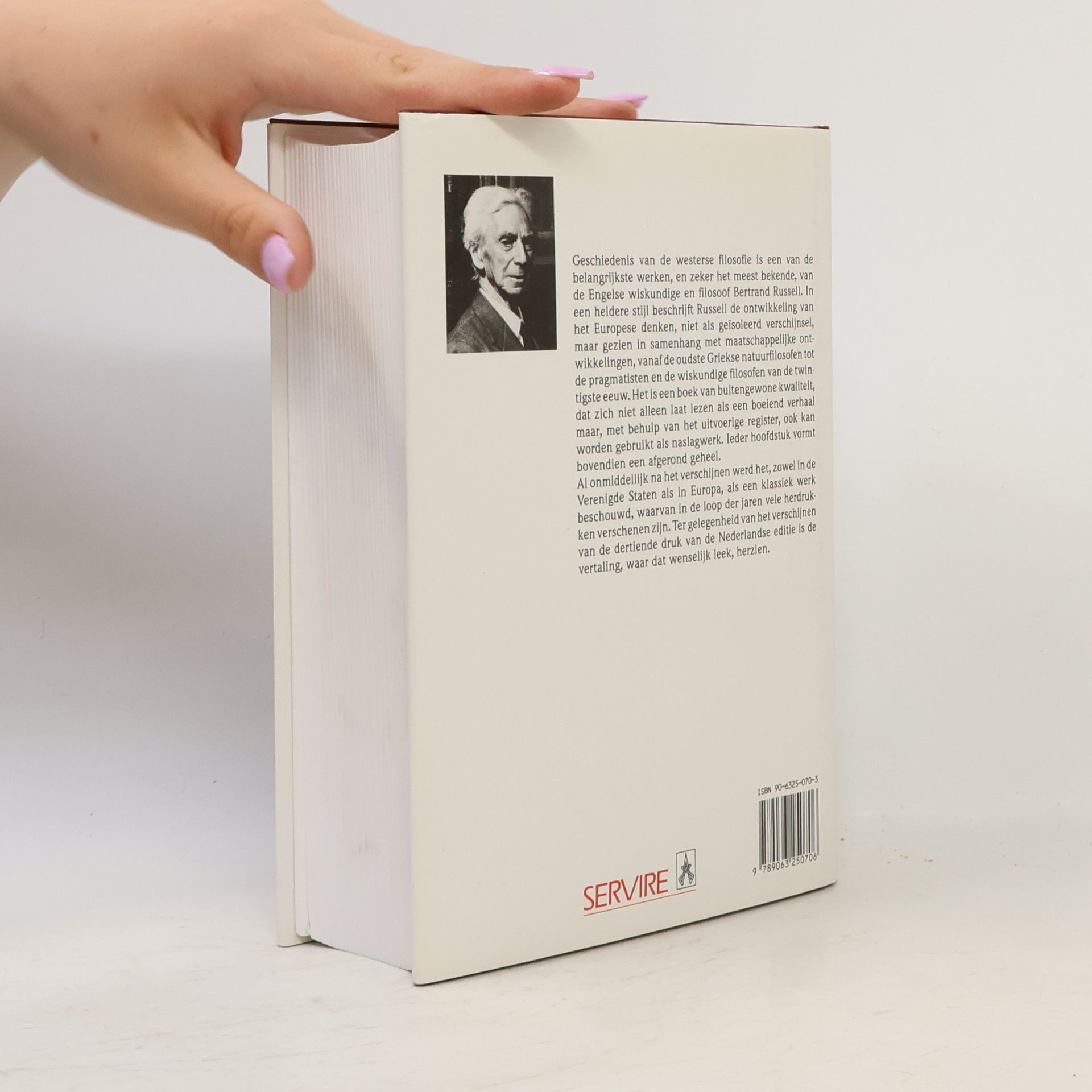 Bertrand Russell Geschiedenis der Westerse Filosofie