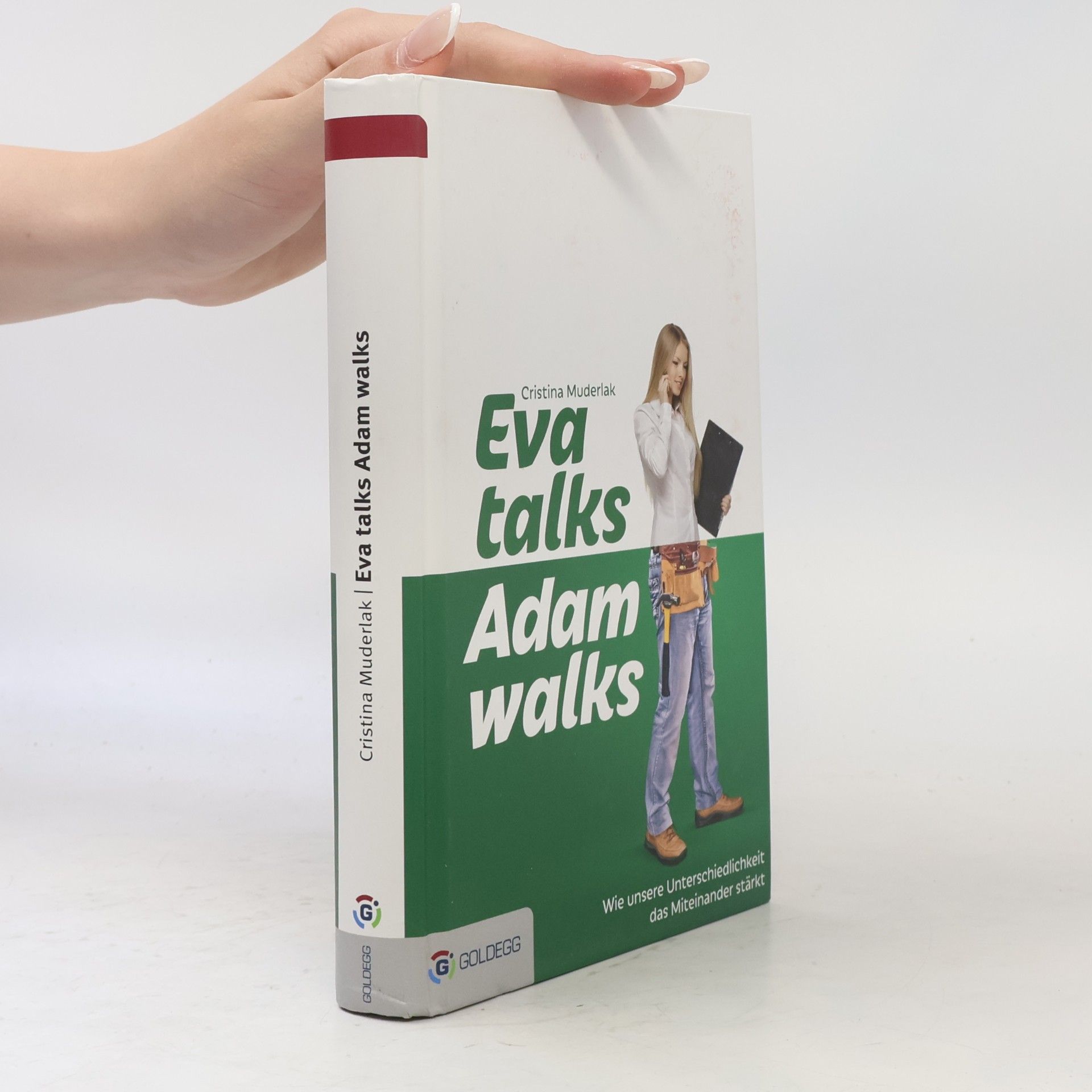 Cristina Muderlak Eva talks, Adam walks