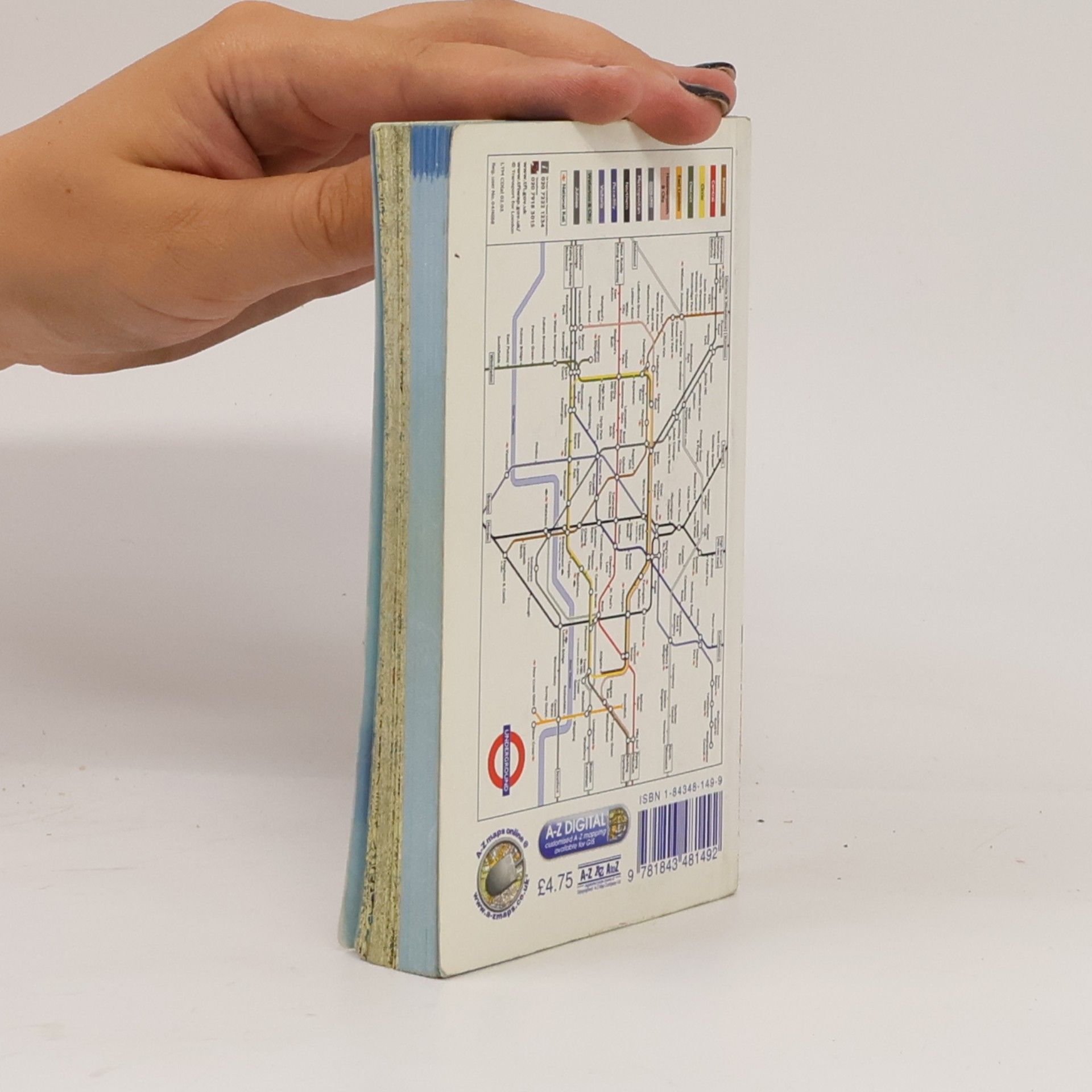 Collectif d'auteurs A-Z London Mini Atlas