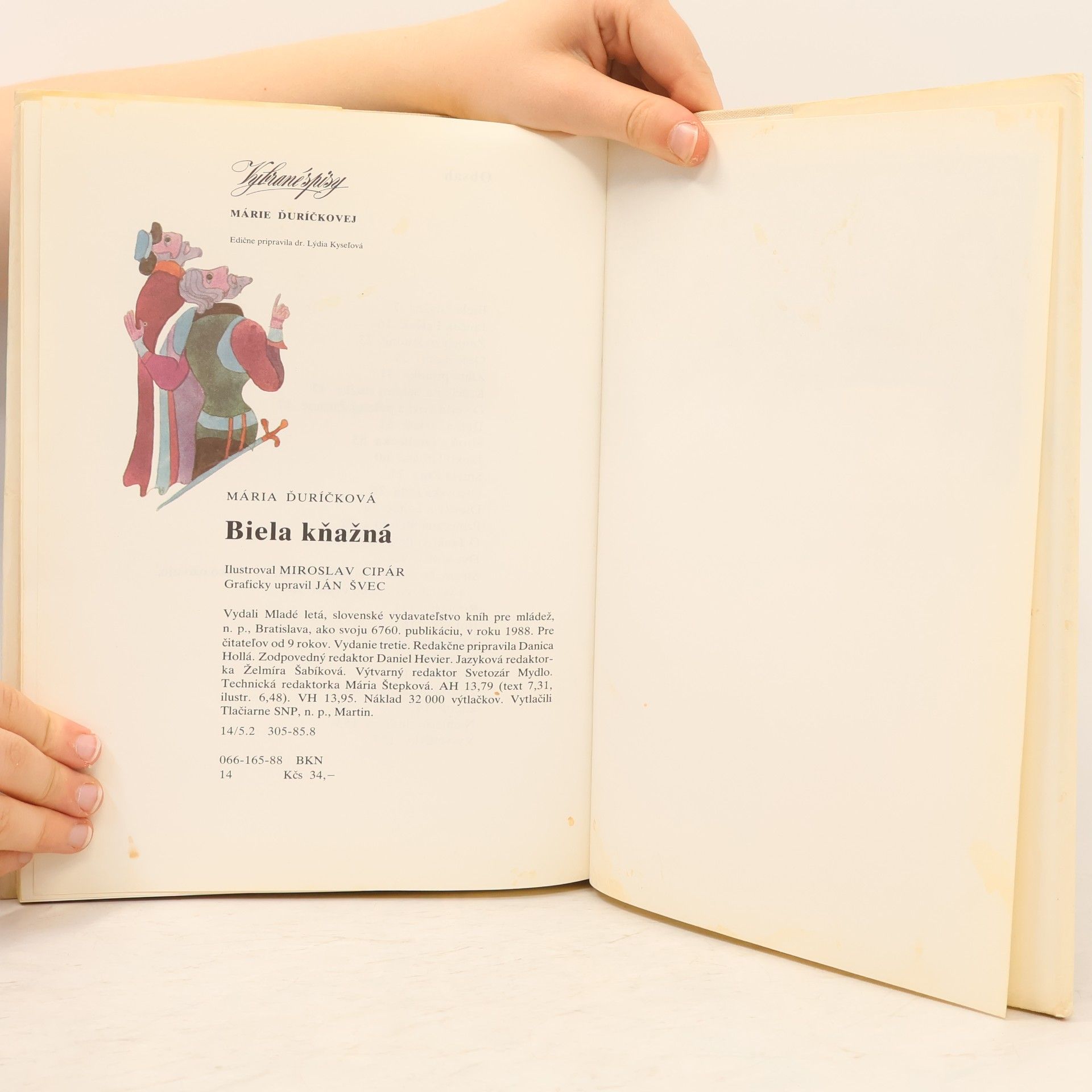 Mária Ďuríčková Biela kňažná