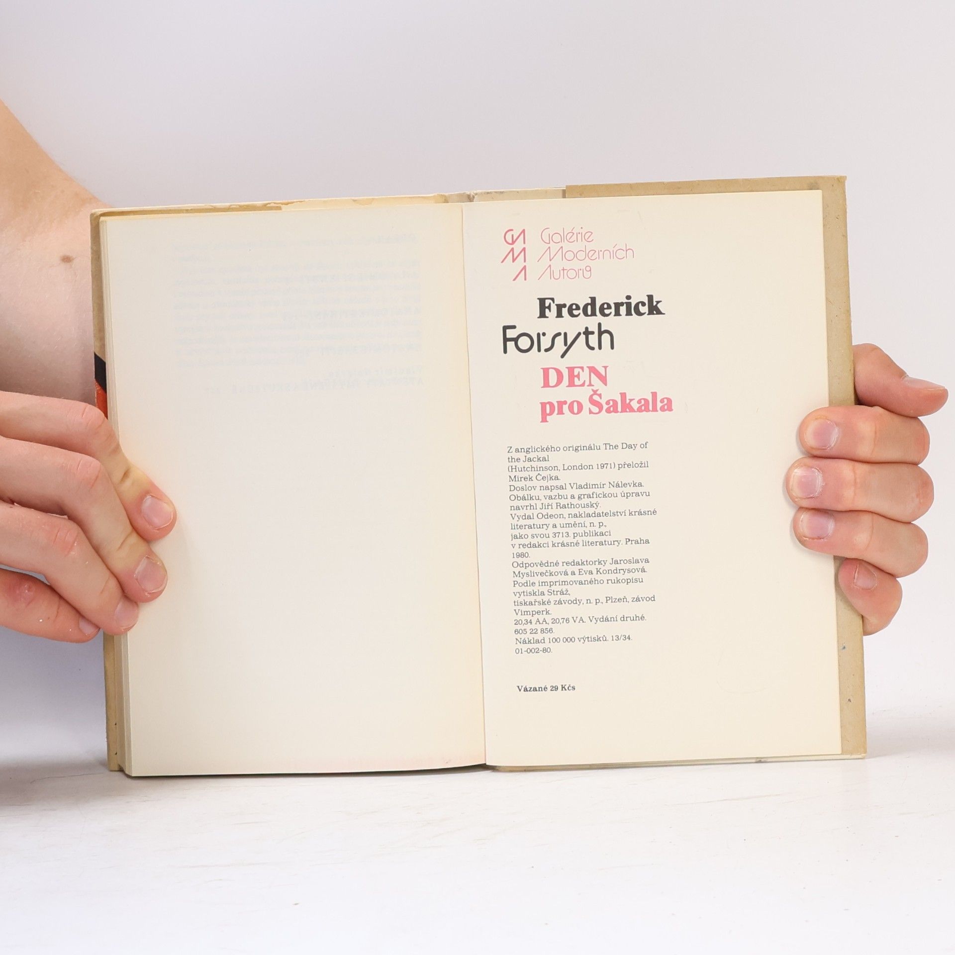 Frederick Forsyth Den pro Šakala
