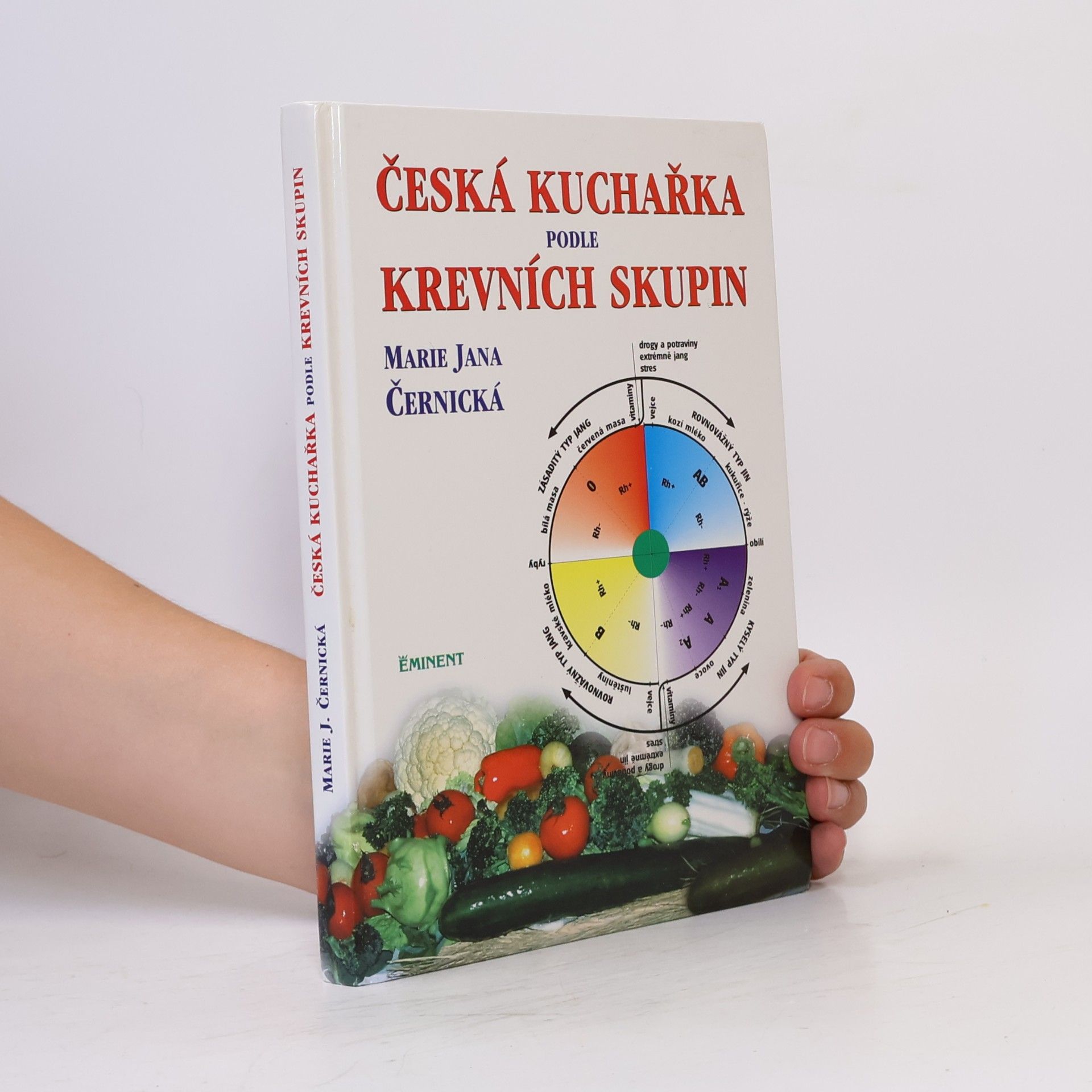 Marie Jana Černická Česká kuchařka podle krevních skupin
