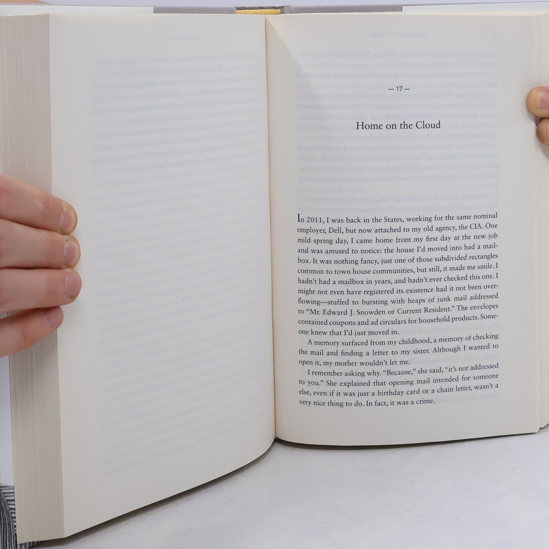 Edward Snowden Permanent Record