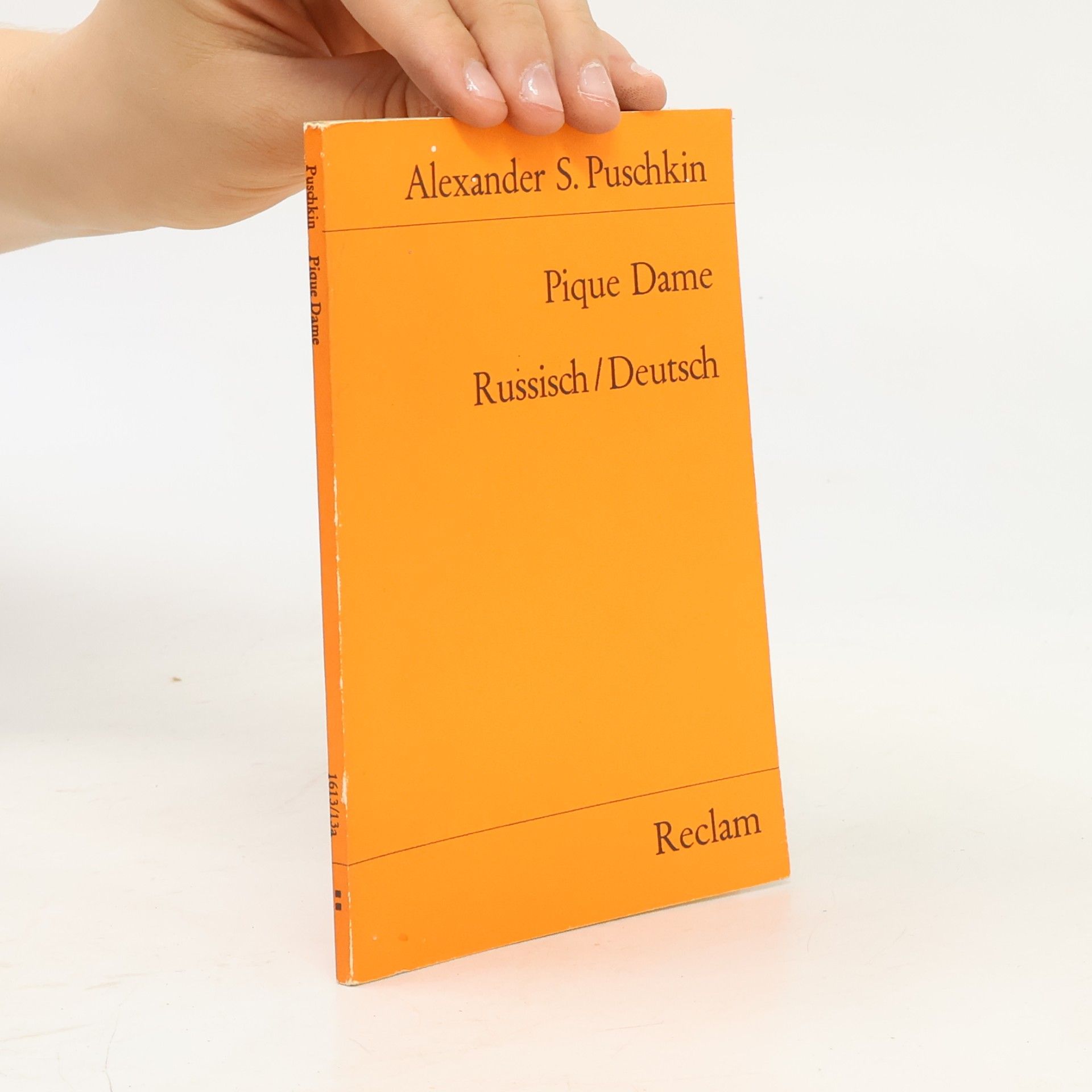Alexander Pushkin Pique Dame, Russisch-Deutsch