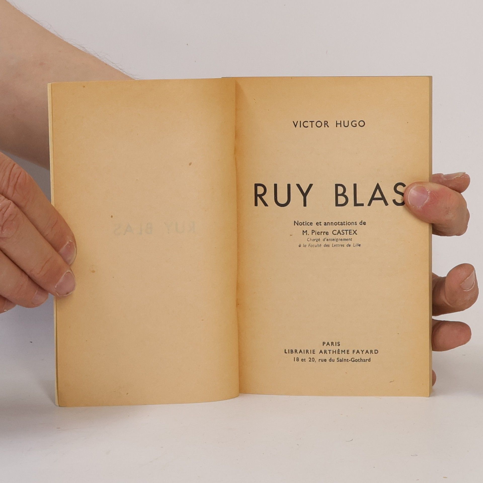 Victor Hugo Ruy Blas