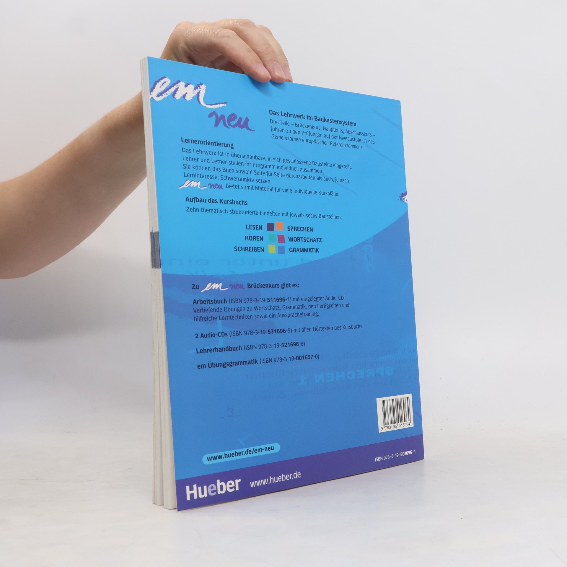 Michaela Perlmann-Balme em neu Brückenkurs : Deutsch als Fremdsprache. Niveaustufe B1+, Ausgabe 2008 [Kursbuch]