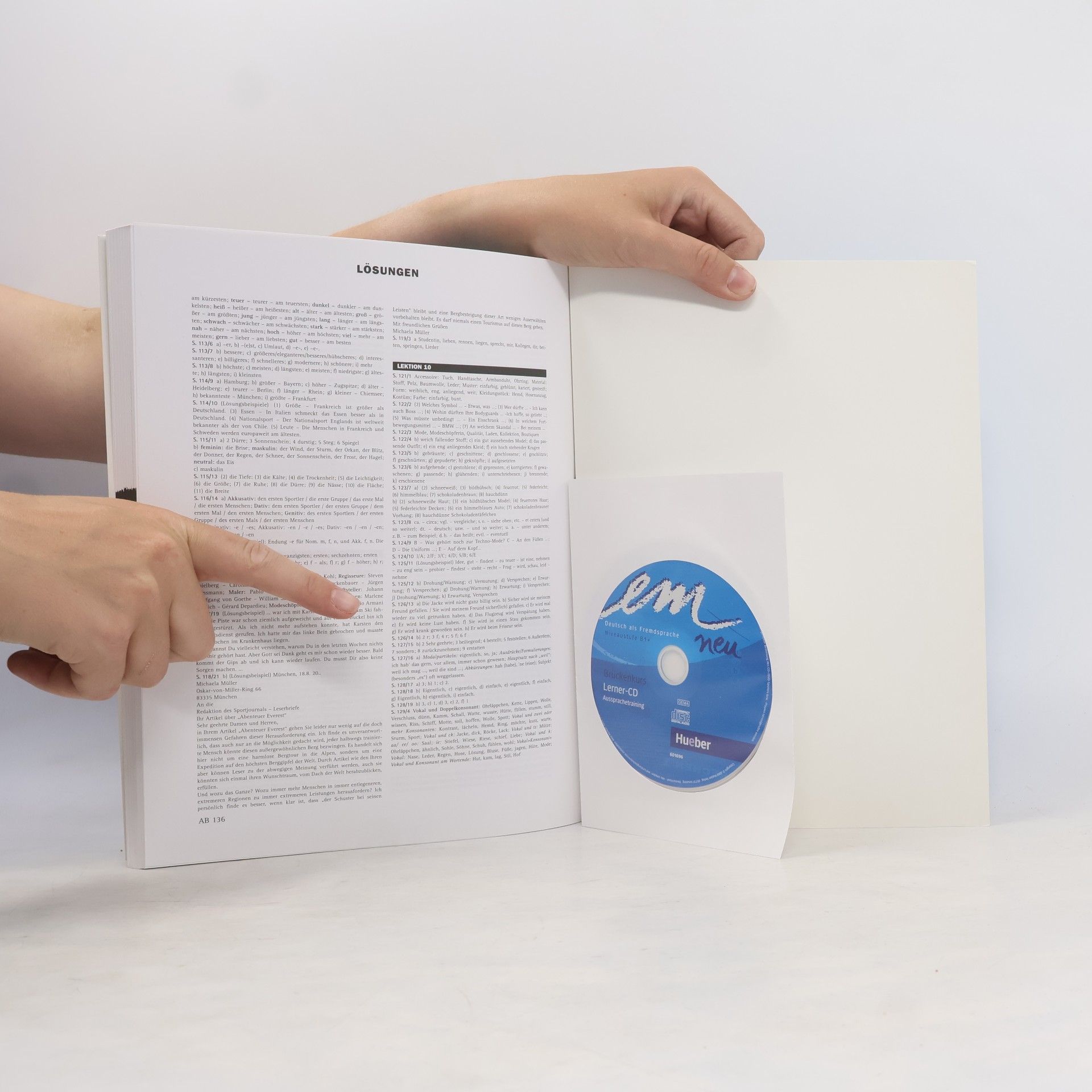 Jutta Orth Chambah em neu 2008 : Brückenkurs : Ausgabe 2008 : Deutsch als Fremdsprache. Niveaustufe B1+. Arbeitsbuch