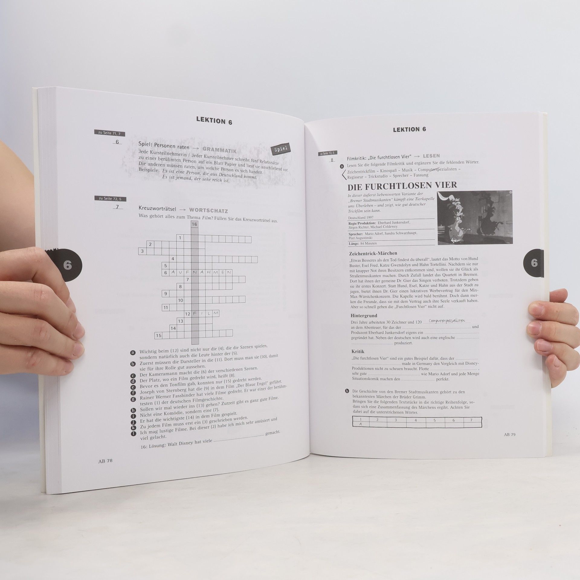 Jutta Orth Chambah em neu 2008 : Brückenkurs : Ausgabe 2008 : Deutsch als Fremdsprache. Niveaustufe B1+. Arbeitsbuch