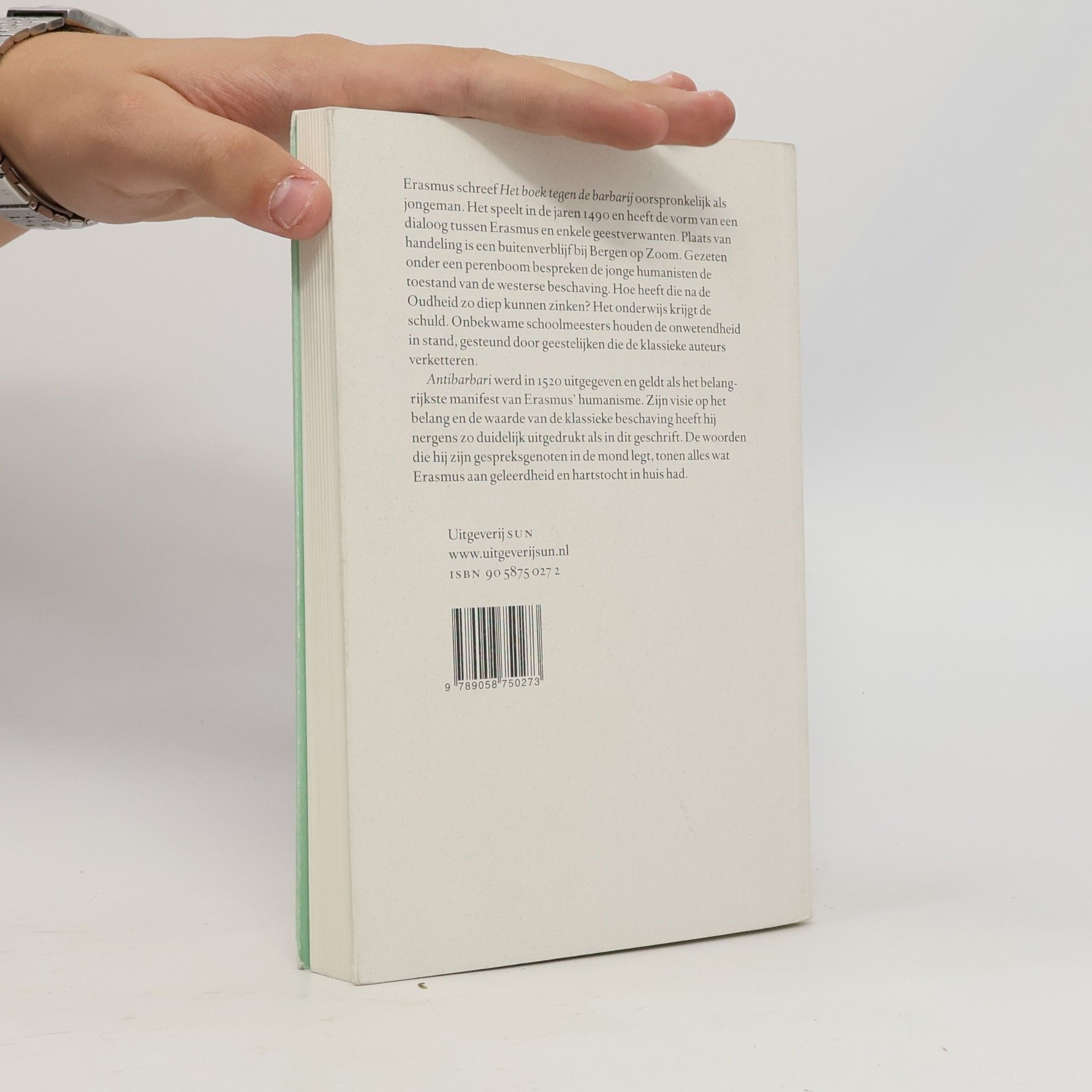 Desiderius Erasmus Het boek tegen de barbarij