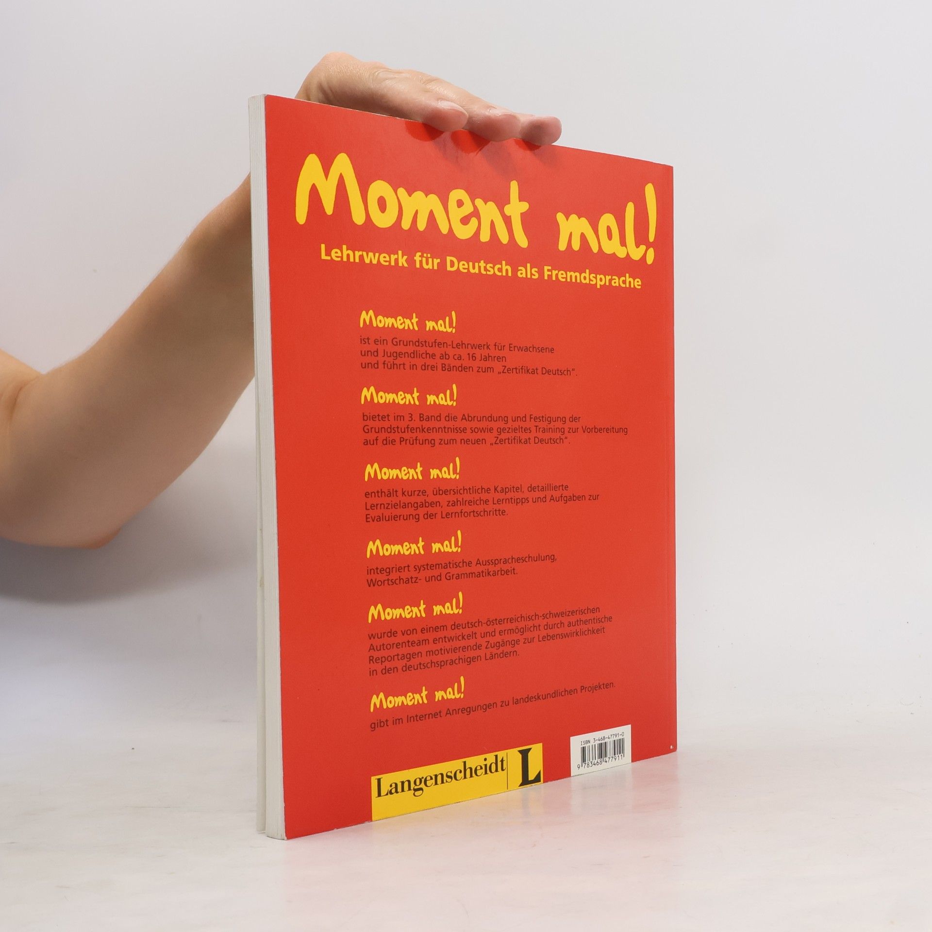 Theo Scherling Moment mal - Lehrbuch 3