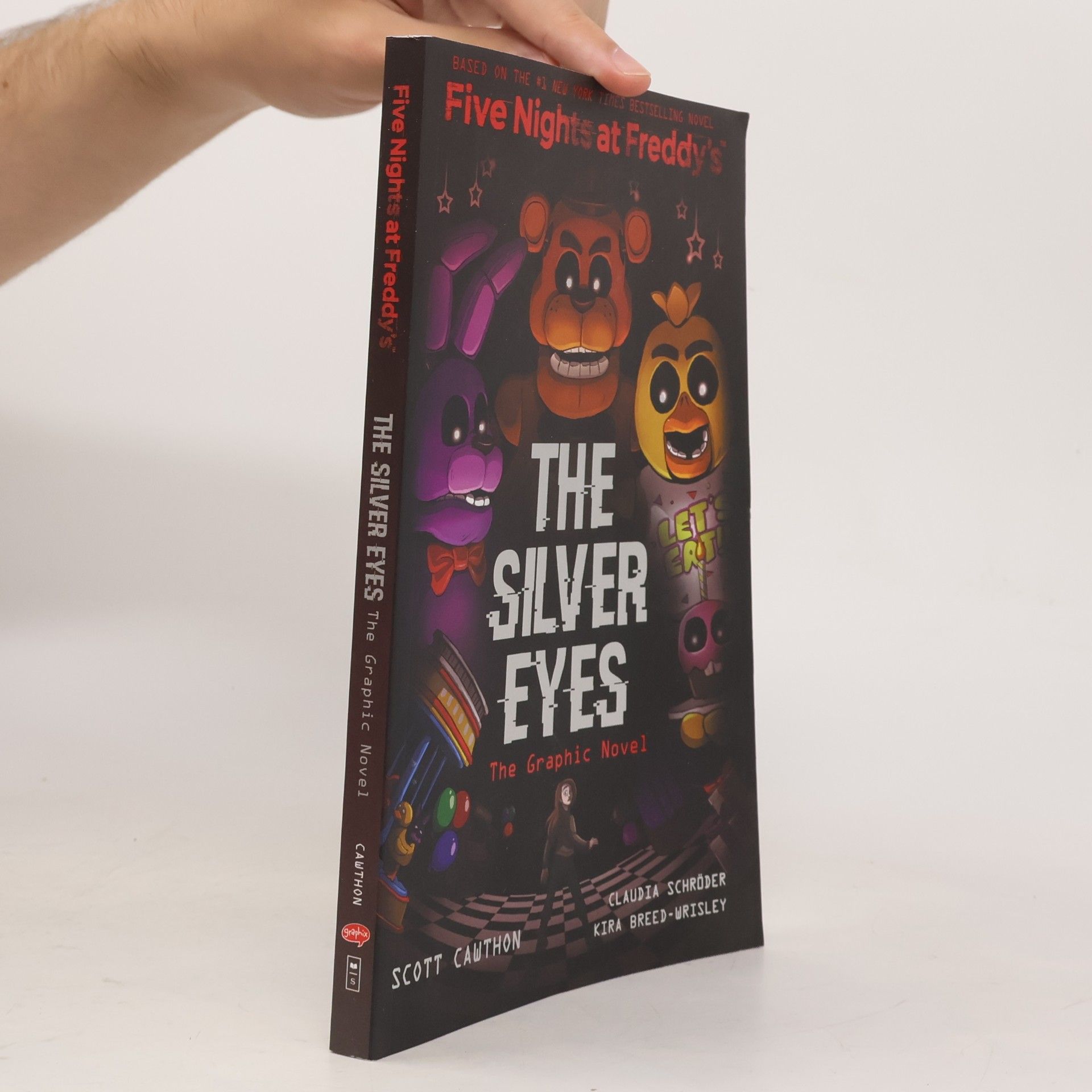 Kira Breed Wrisley The Silver Eyes (Five Nights at Freddy's Graphic Novel #1)
