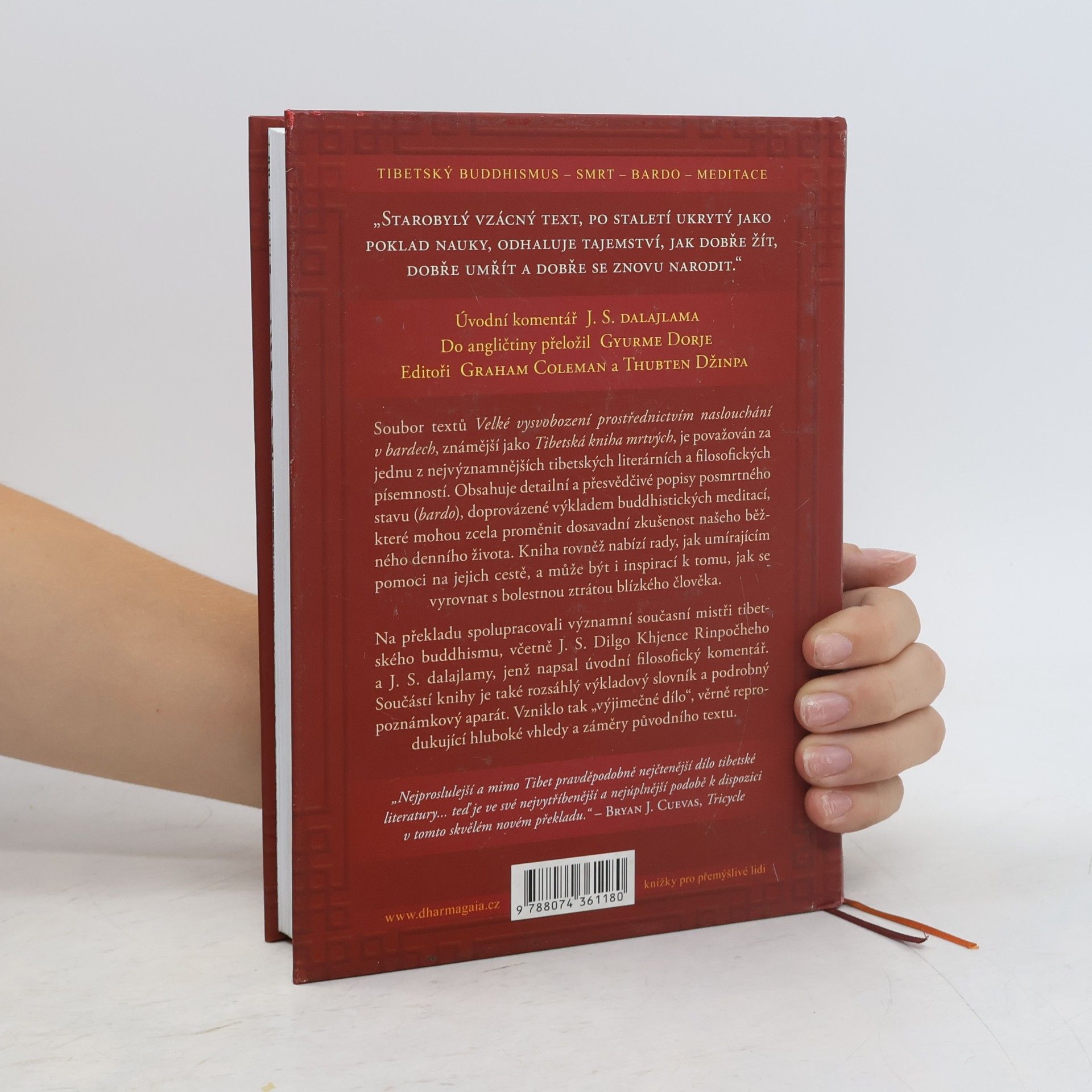 Collectif d'auteurs Tibetská kniha mrtvých. Bardo thödol. První úplný překlad cyklu nauk