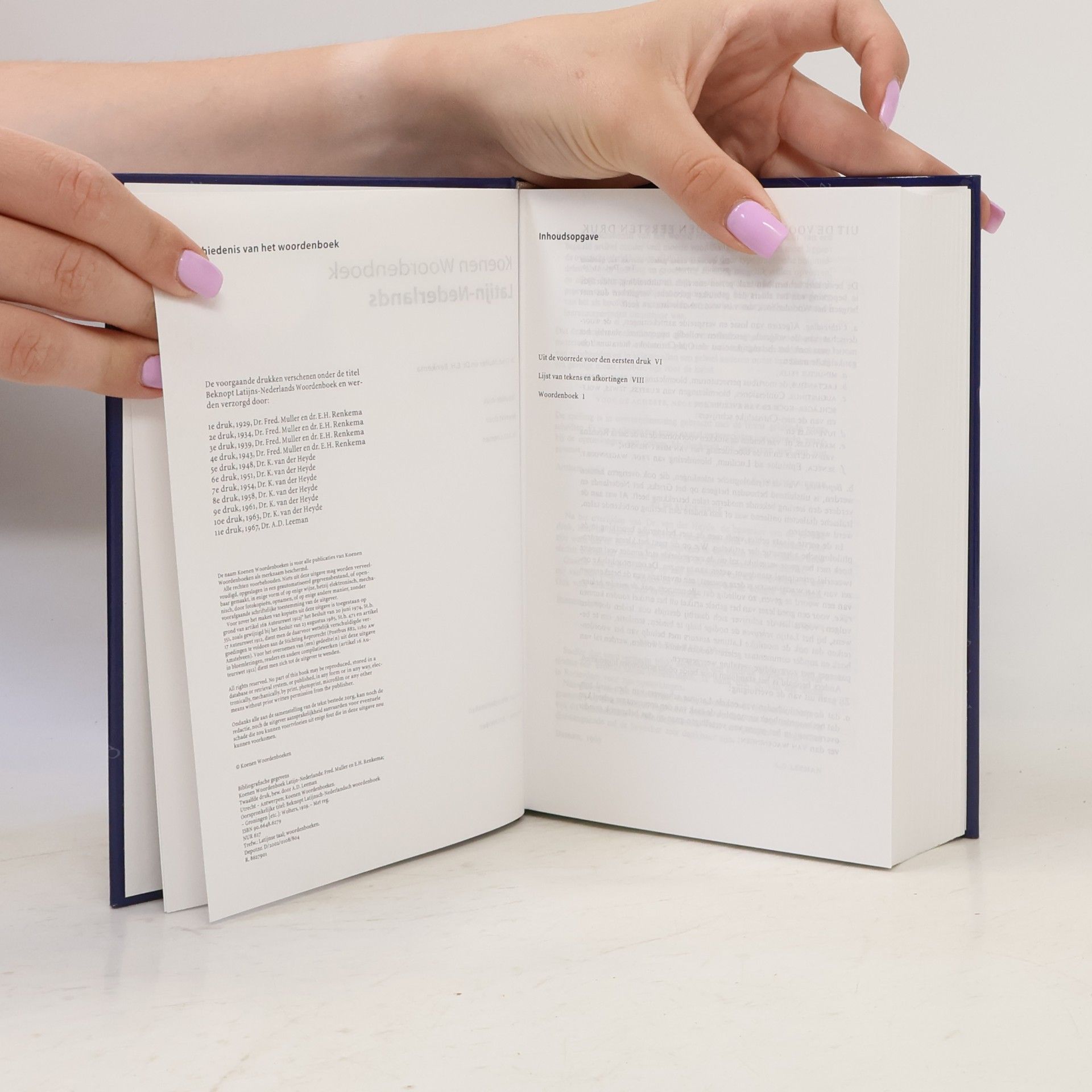Koenen Woordenboeken: Koenen Woordenboek Latijn-Nederlands