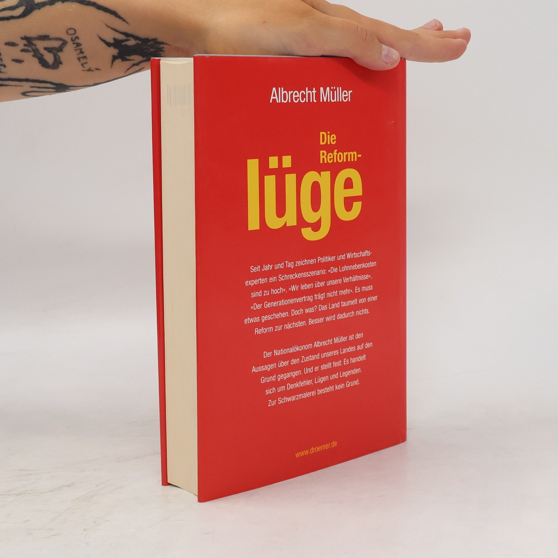 Albrecht Müller Die Reformlüge