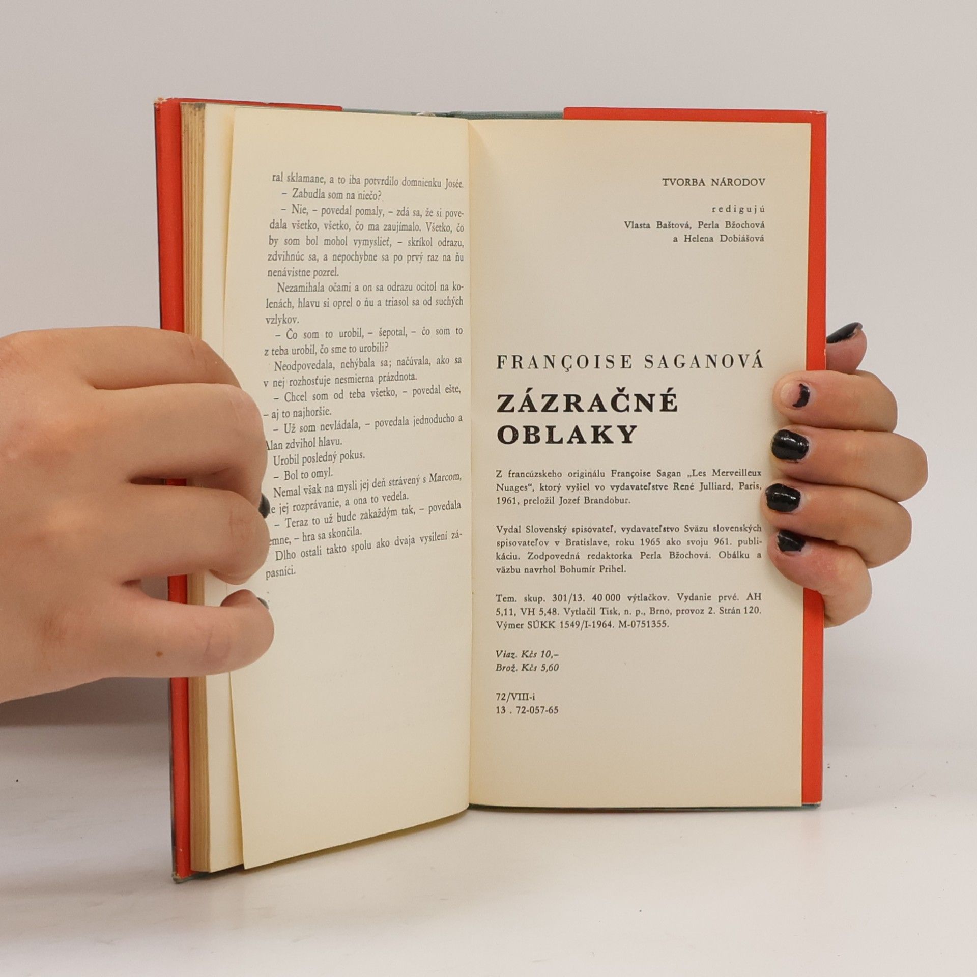 Françoise Sagan Zázračné oblaky