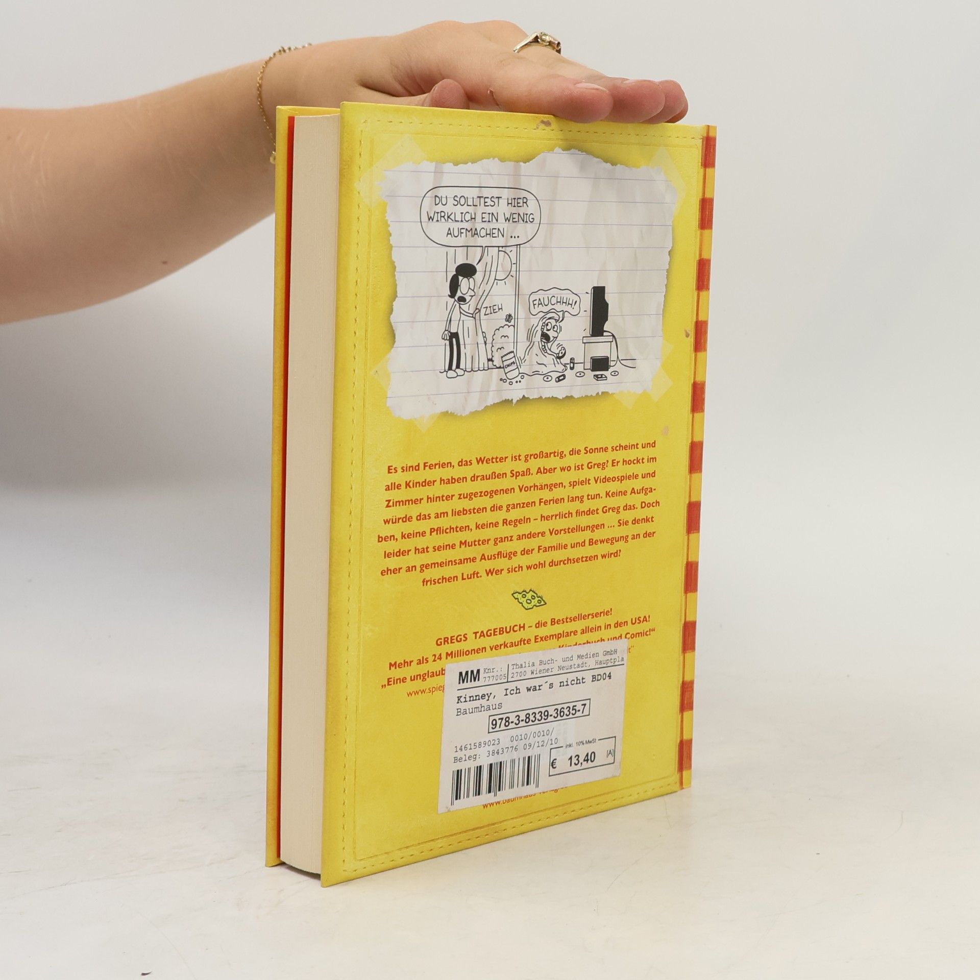 Jeff Kinney Gregs Tagebuch 4. Ich war's nicht!