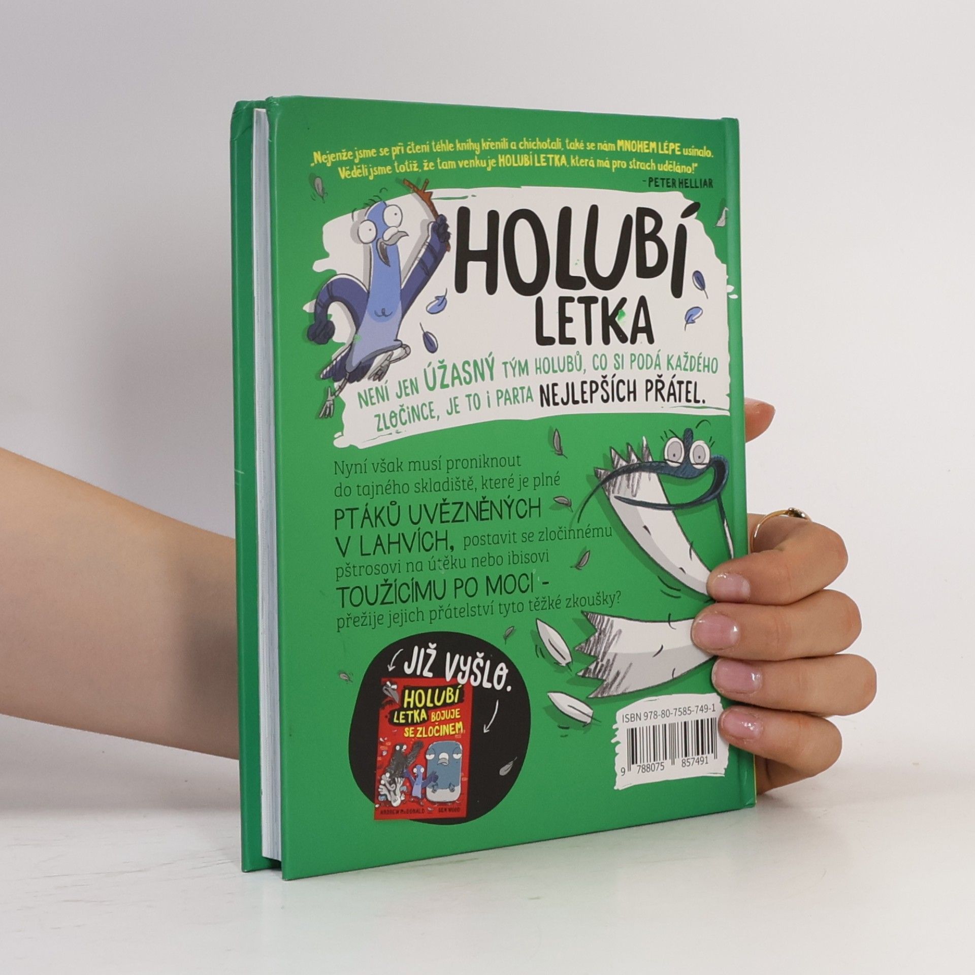 Andrew McDonald Holubí letka má pro strach uděláno