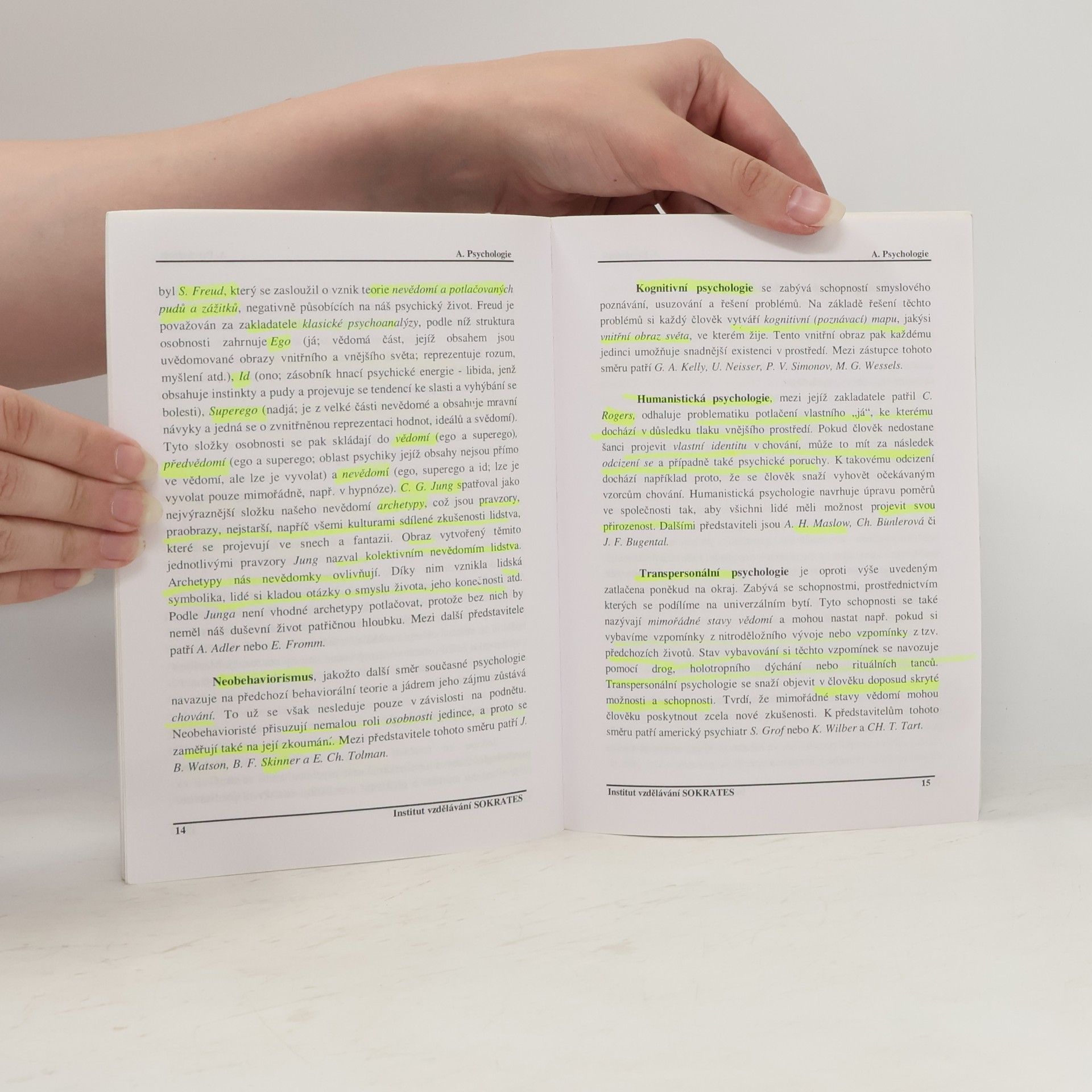 Collectif d'auteurs Chcete se dostat na fakultu sociálních studií(věd)? 1. díl, Psychologie, sociologie, filozofie, politologie