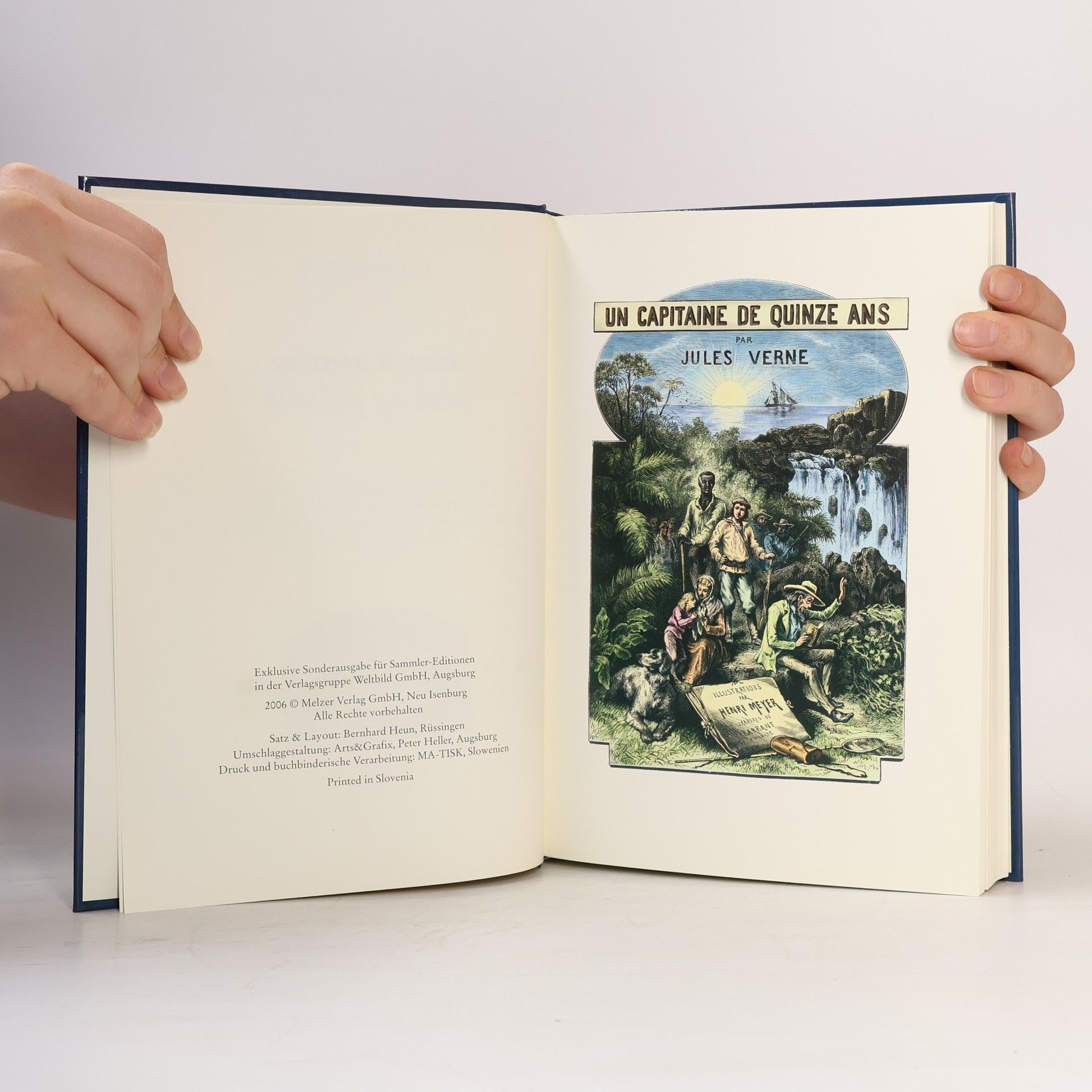 Jules Verne Ein Kapitän von fünfzehn Jahren