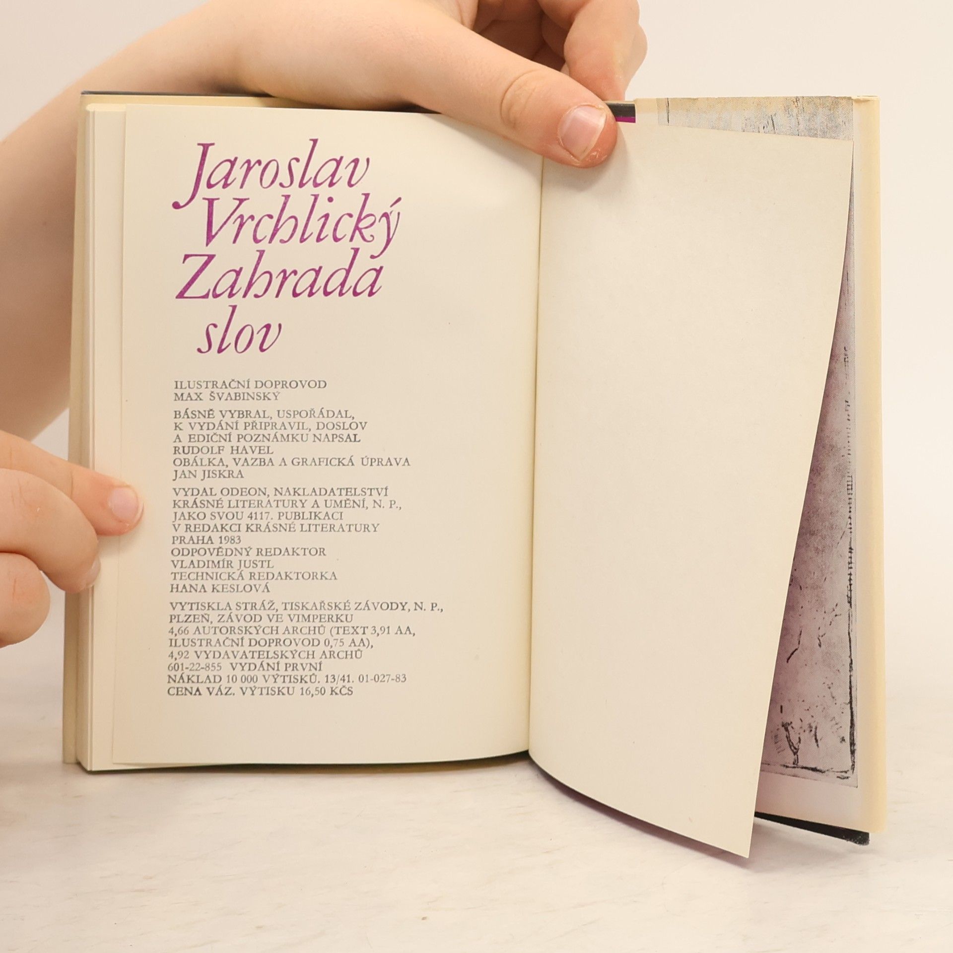 Jaroslav Vrchlický Zahrada slov